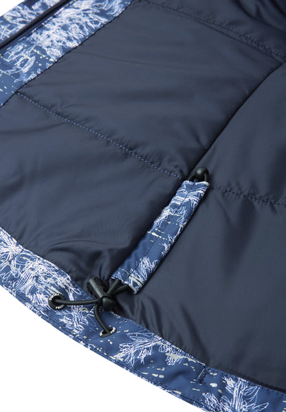 REIMA TEC Winterjacke/Parka Silda<br>Gr. 104, 110, 116, 122<br> komplette Jacke reflektiert im Dunkeln <br>Kunstpelz abnehmbar, langer Schnitt<br> WS 15'000 mm