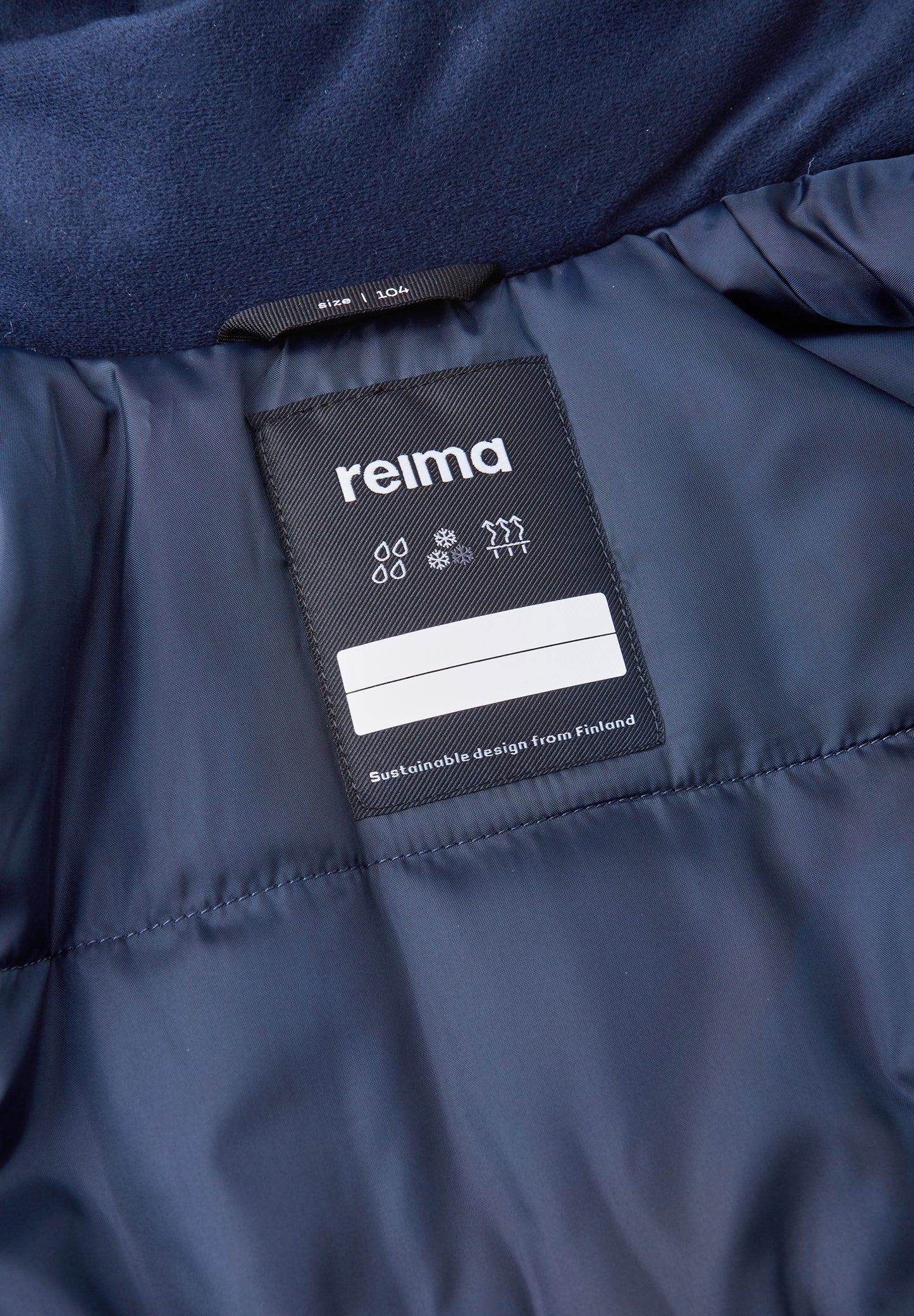 REIMA TEC Winterjacke/Parka Silda<br>Gr. 104, 110, 116, 122<br> komplette Jacke reflektiert im Dunkeln <br>Kunstpelz abnehmbar, langer Schnitt<br> WS 15'000 mm