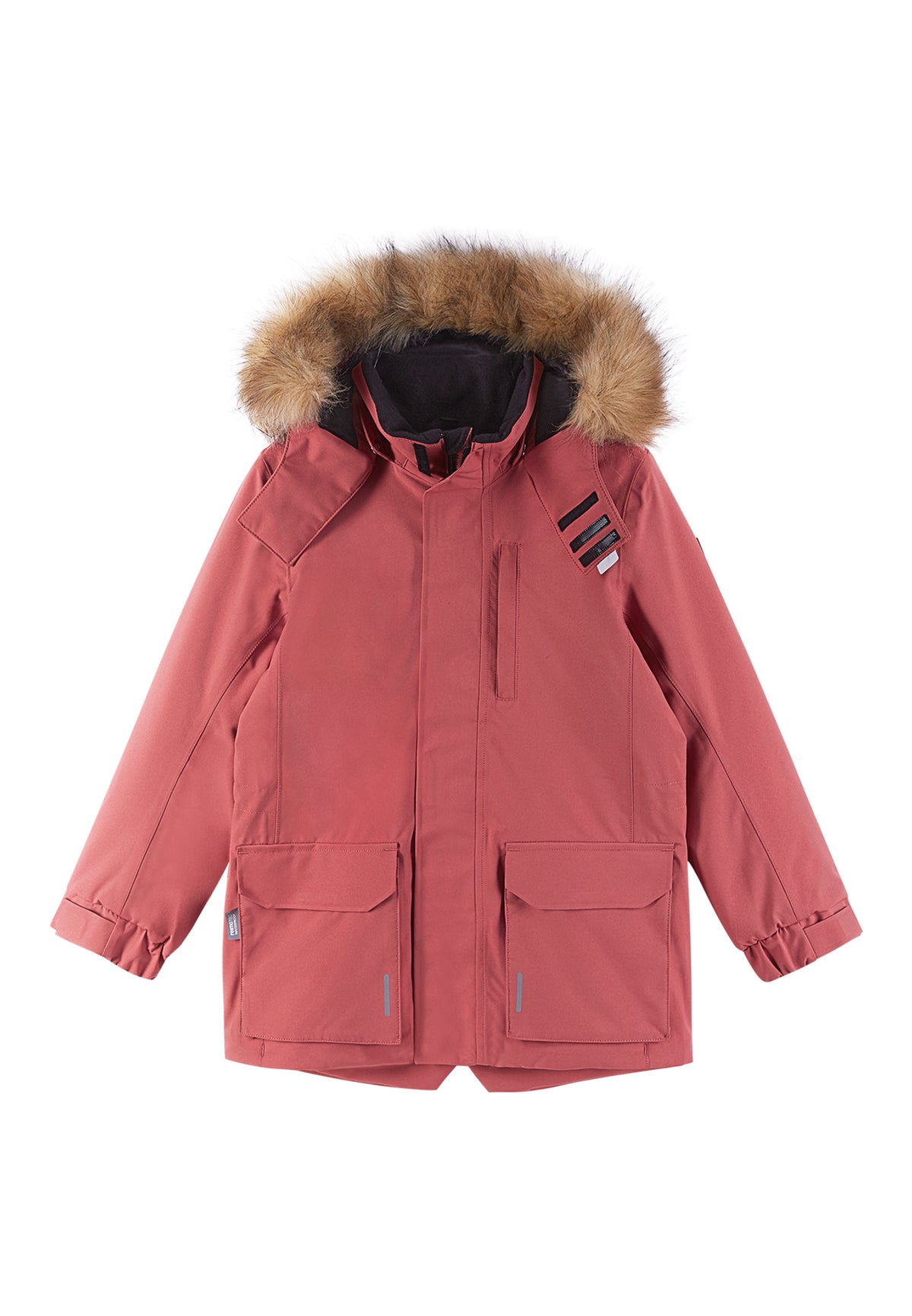 REIMA TEC warme Kinder Winterjacke / Winterparka Ajaton 5100360A 3940 terracotta