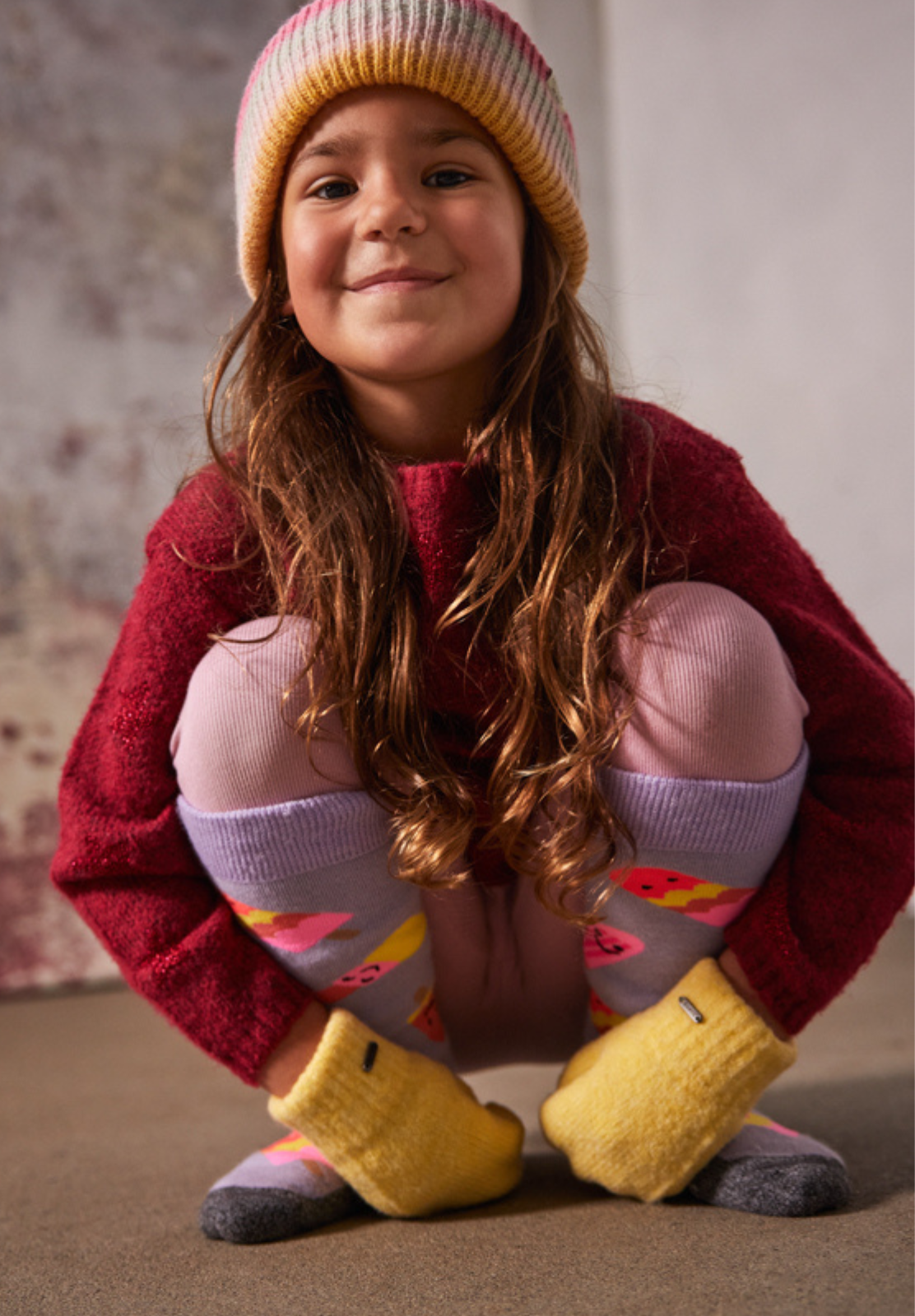 Barts Kinder Skisocke lila