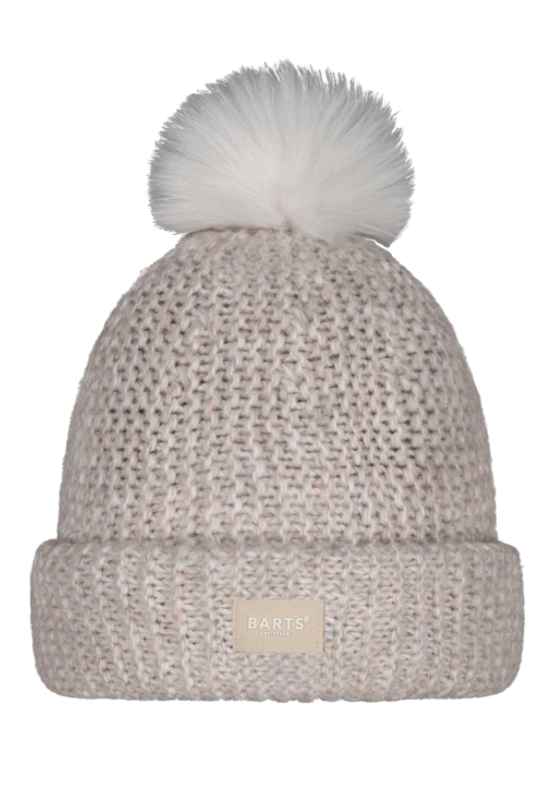 Barts Kinder Wintermütze Meadew grau beige