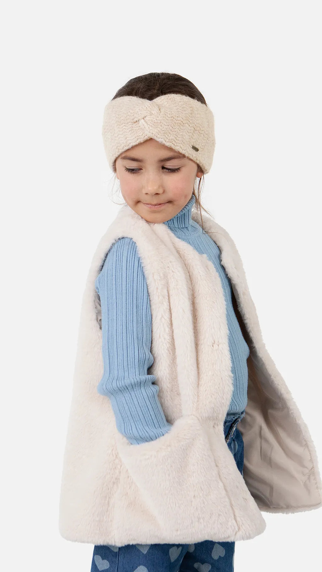 Barts Kinder Stirnband Shae beige