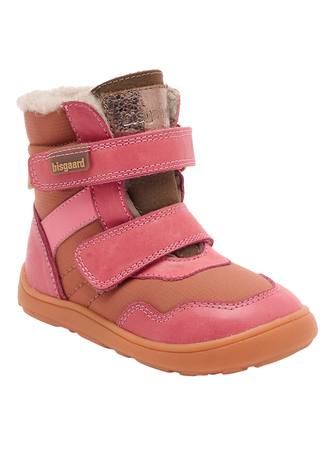 Bisgaard Barfuss Winterstiefel / Barfussschuh Timo Tex pink