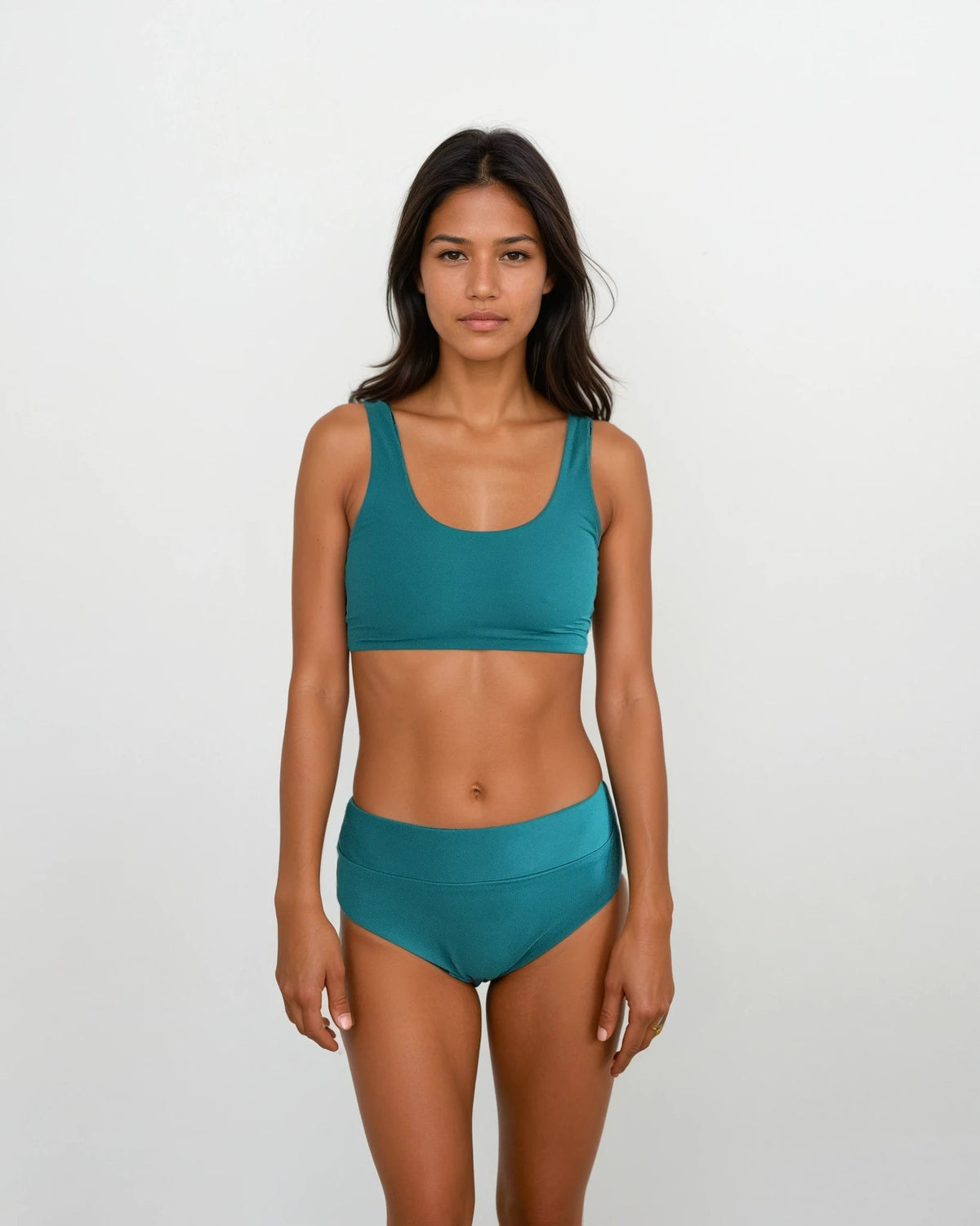 Main-Design Damen Bikini-Hose Alice SBALICE0548 leo / grün
