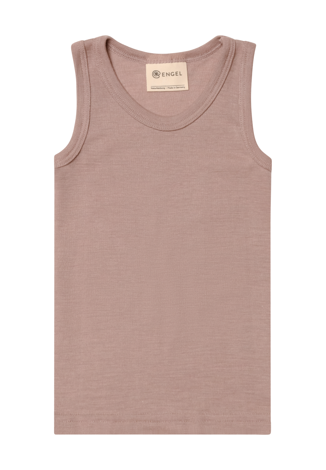Engel Kinder Merino Trägershirt / Unterhemd rosa