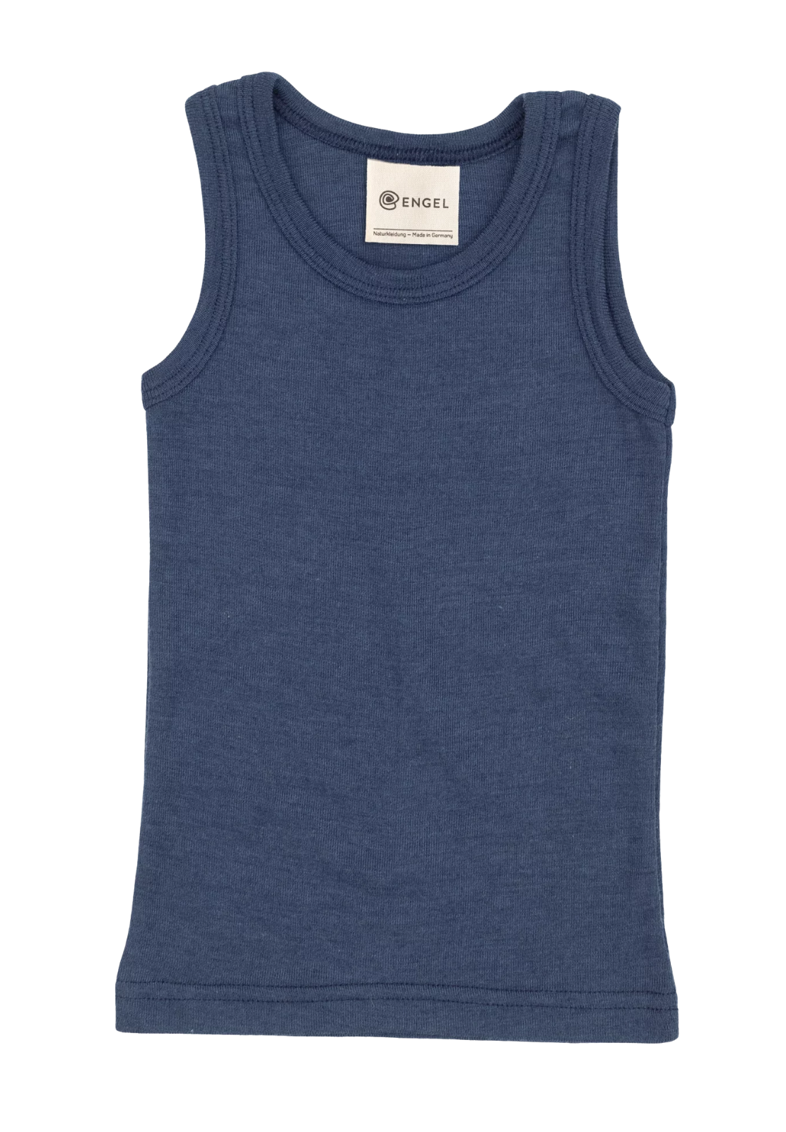 Engel Merino Trägershirt / Unterhemd blau
