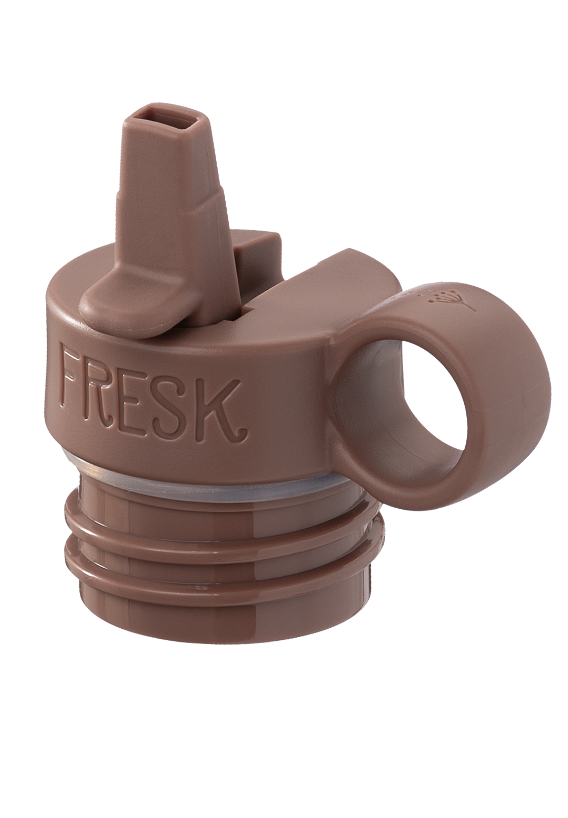 FRESK Ersatzdeckel für Trinkflasche braun