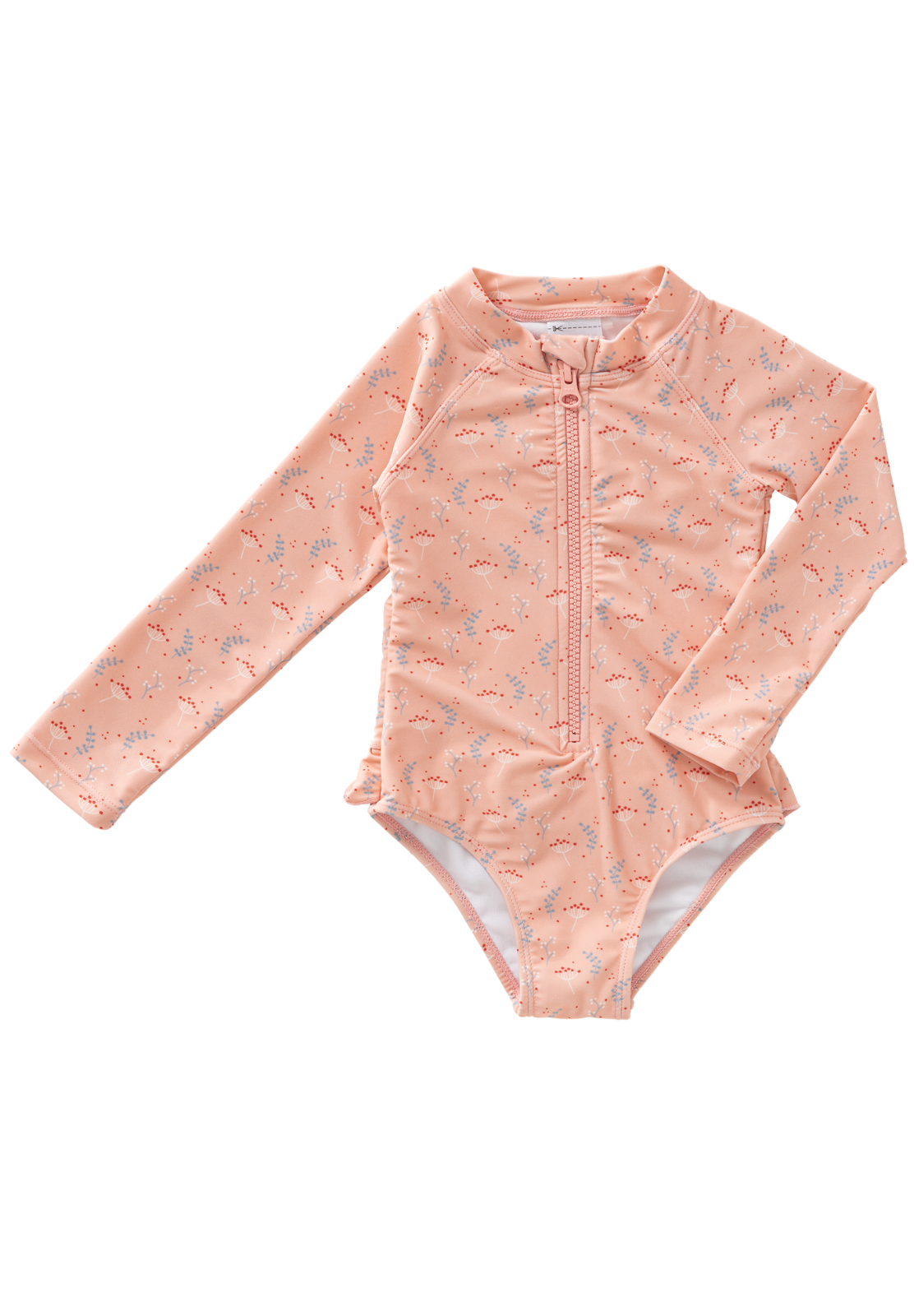 FRESK Kinder Badeanzug langarm UV50+ Mimosa rosa