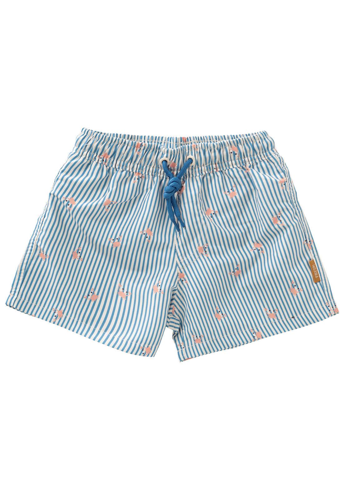 FRESK Kinder Badehose UV50+ blau gestreift