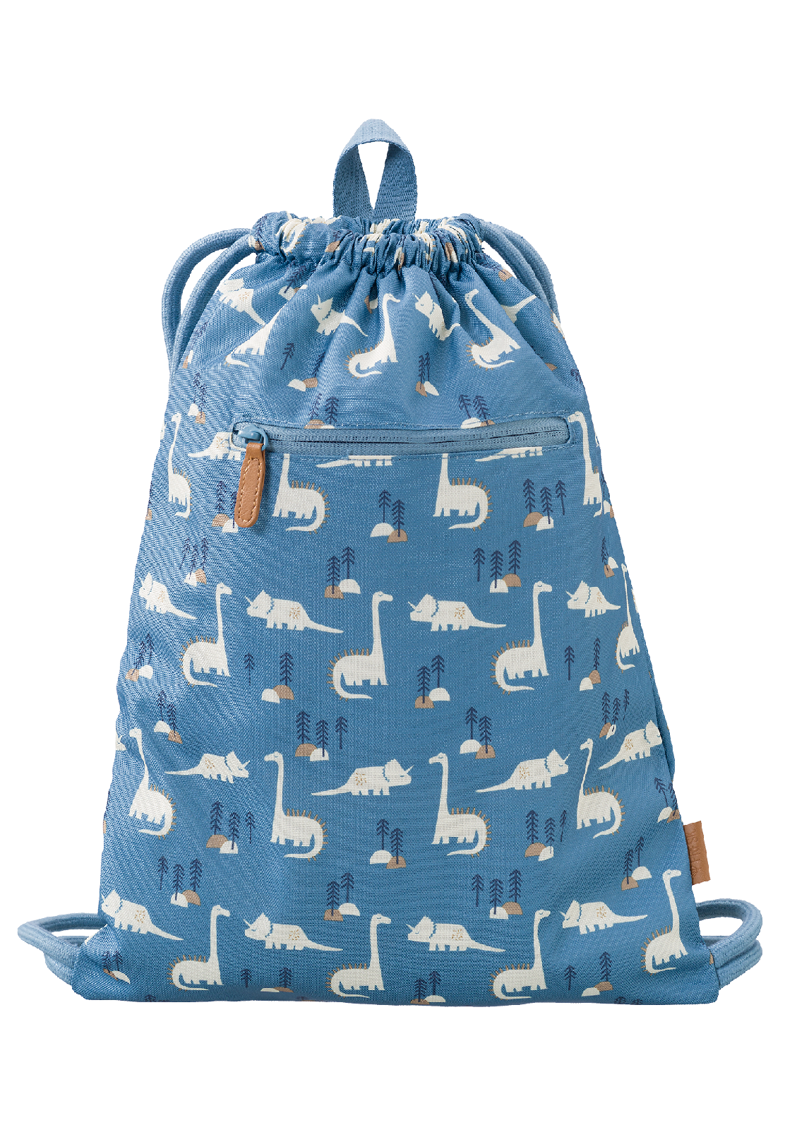 FRESK Kinder Turnbeutel / Sporttasche wasserabweisend blau