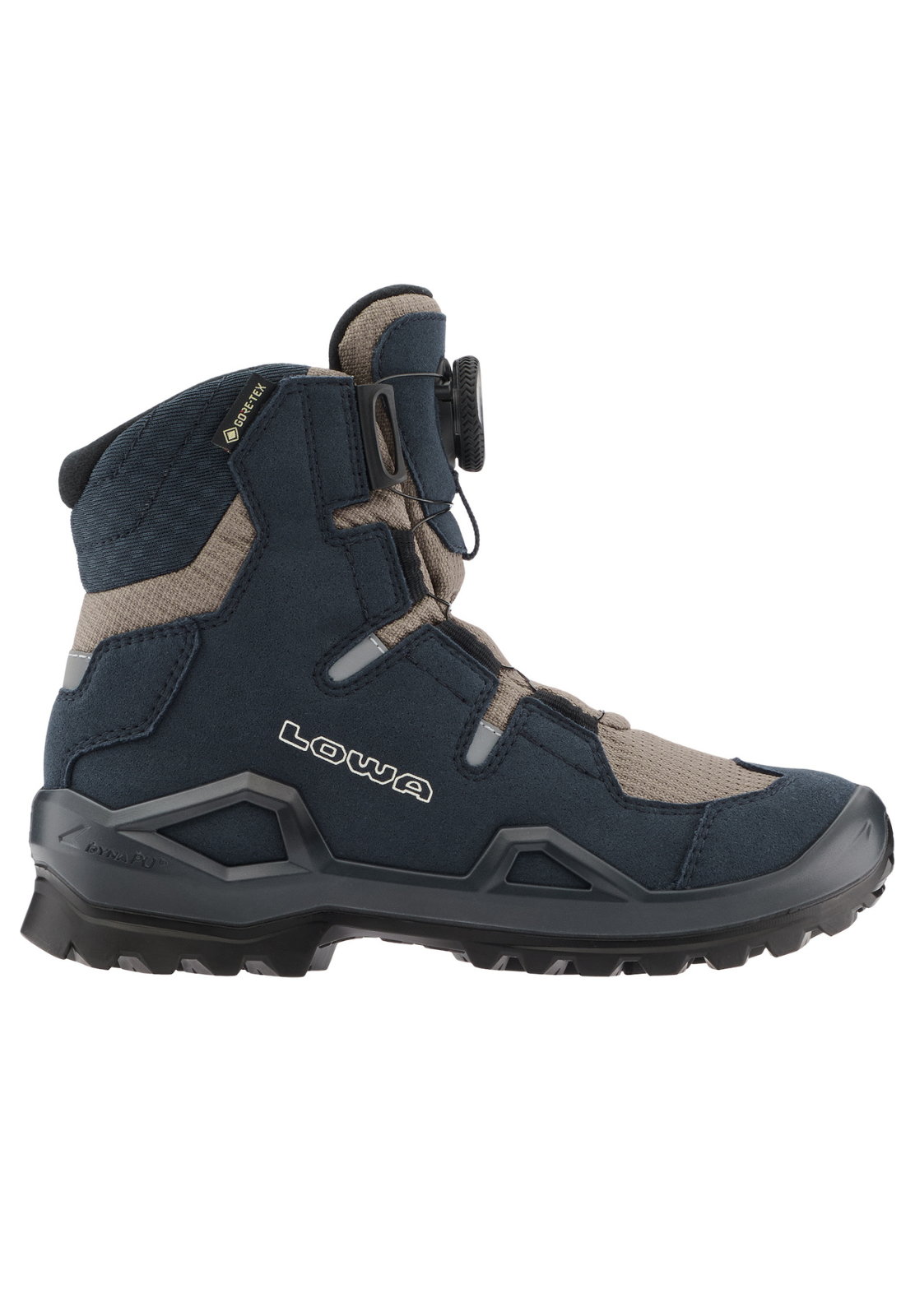 Lowa Kinder Winterstiefel Milo Evo Boa blau