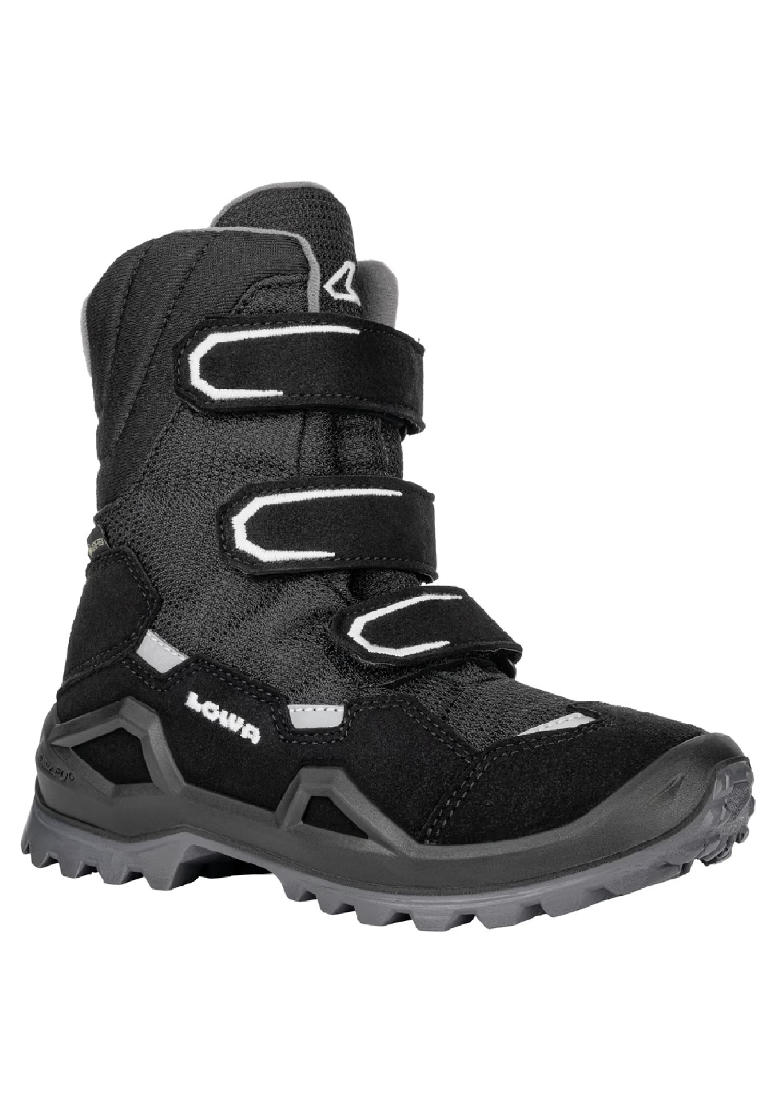 Lowa warmer, wasserdichter Kinder Winterstiefel Milo Evo GTX schwarz