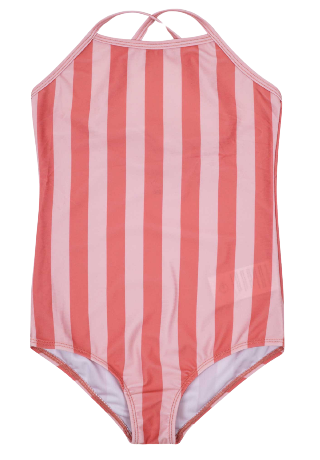 MAIN Kinder Badeanzug Lena pink gestreift