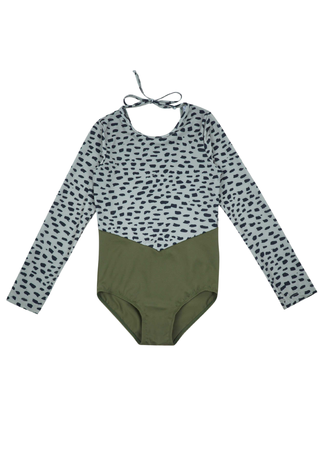 Main-Design Kinder Langarm-Badeanzug UV50+ Kaia leo