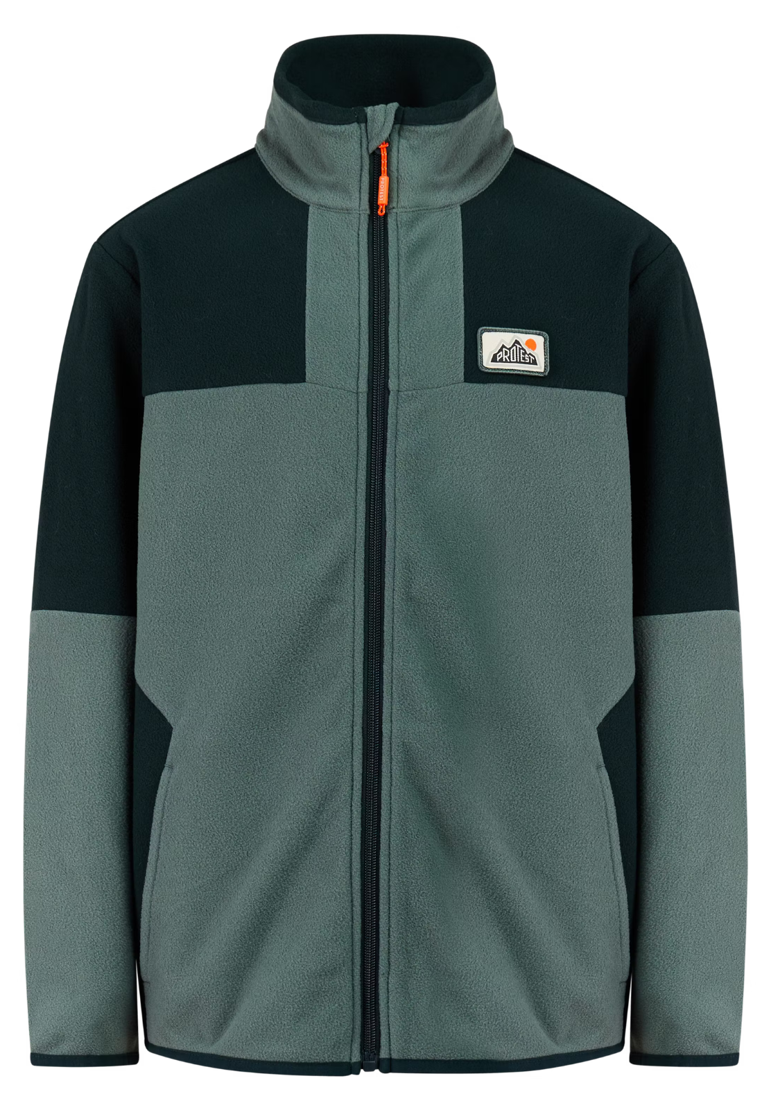 Protest Kinder Fleecejacke Mendo grün