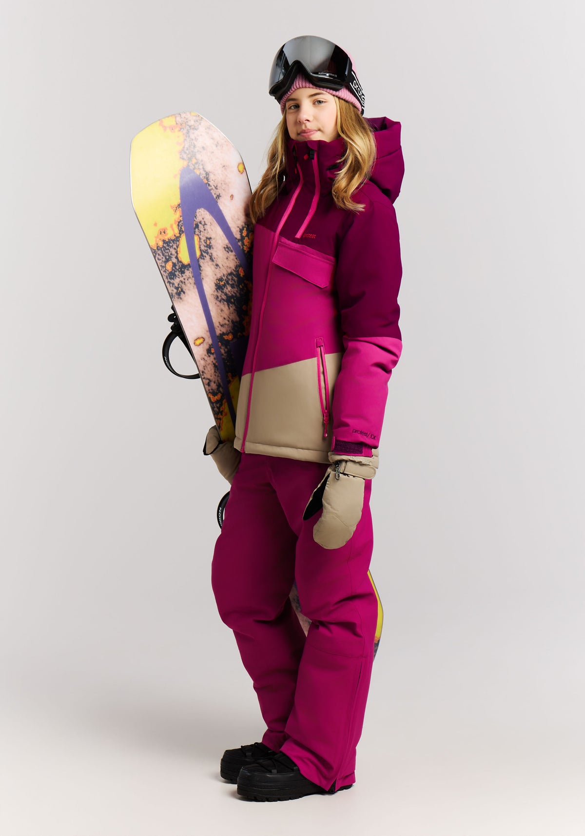 Protest Kinder Skijacke marlene pink