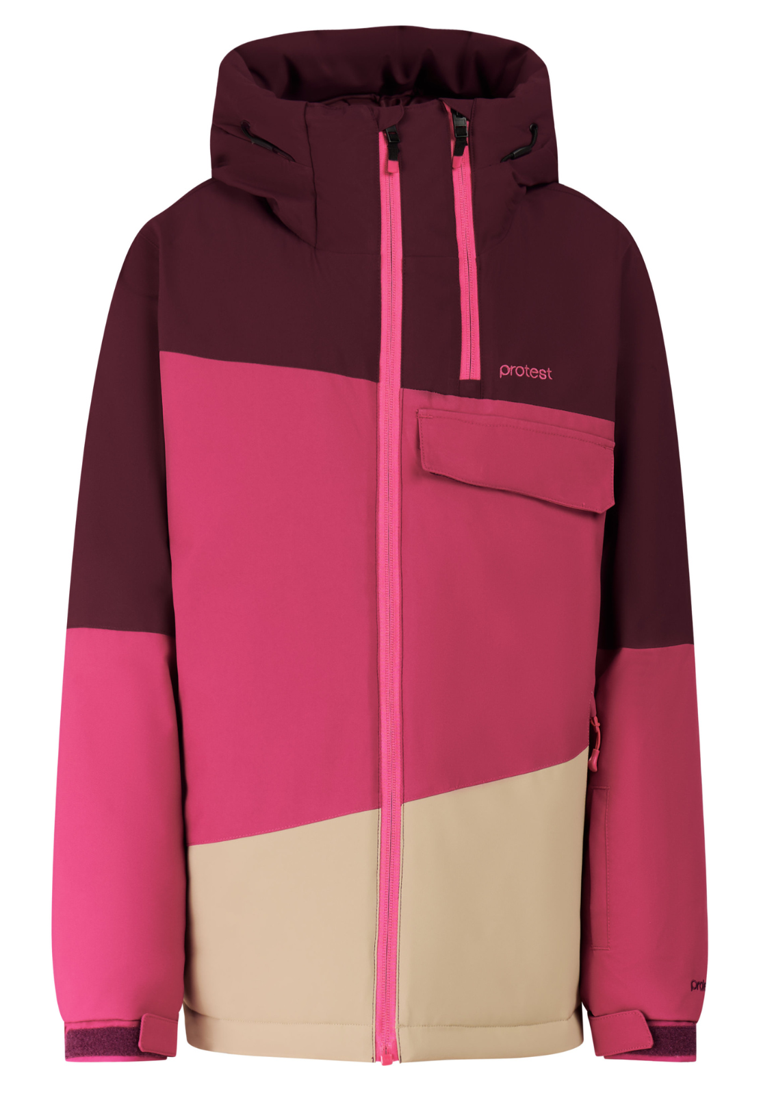 Protest Kinder Skijacke Marlene pink