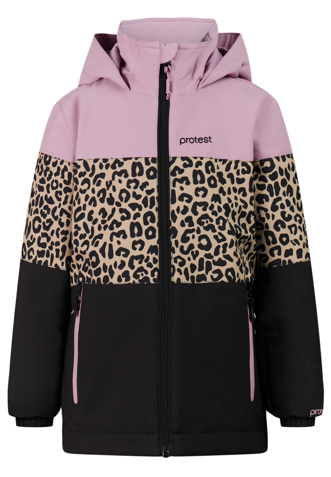 Protest Kinder Skijacke Nanetti rosa leo