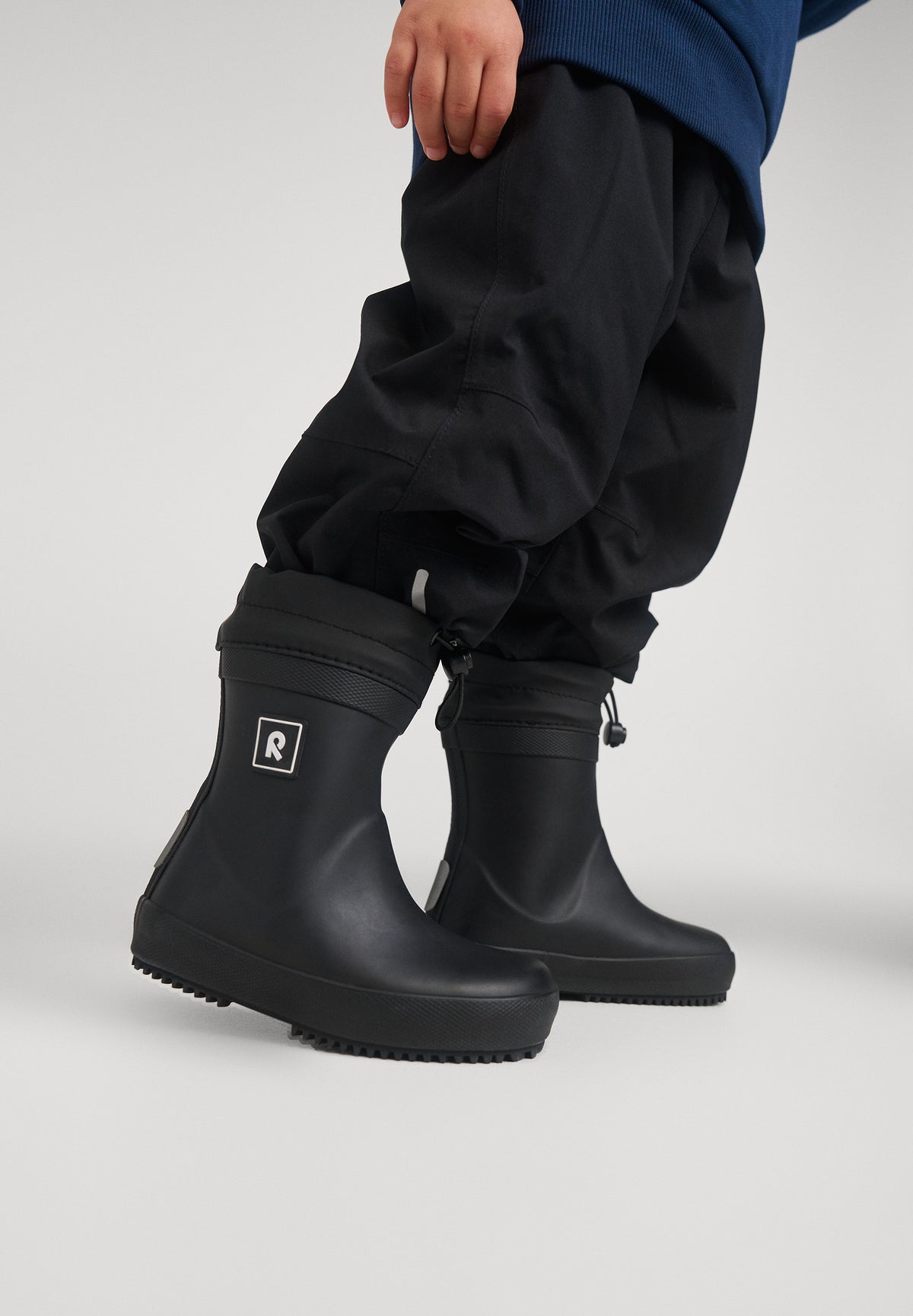 Reima gefütterter Kinder Barfuss-Gummistiefel Ankka-Thermo schwa