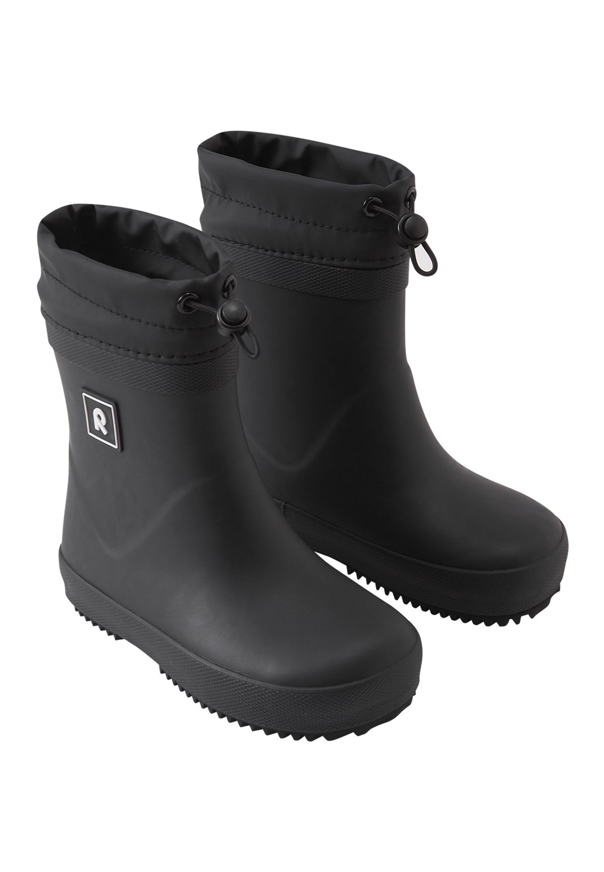 Reima gefütterter Kinder Barfuss-Gummistiefel Ankka-Thermo schwarz