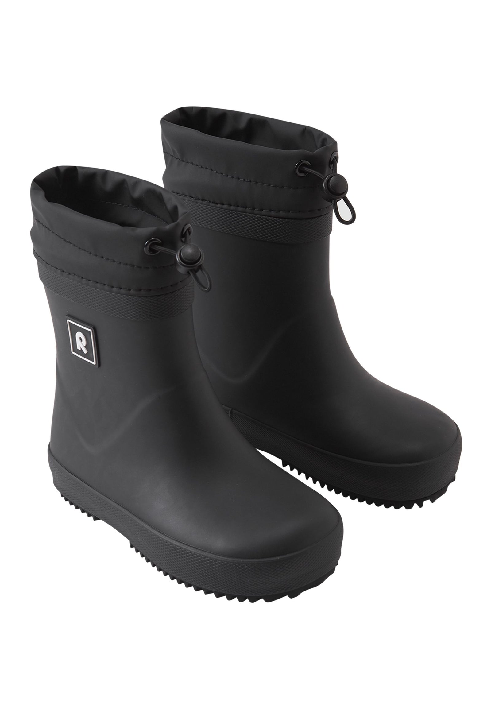 Reima gefütterter Kinder Barfuss-Gummistiefel Ankka-Thermo schwarz