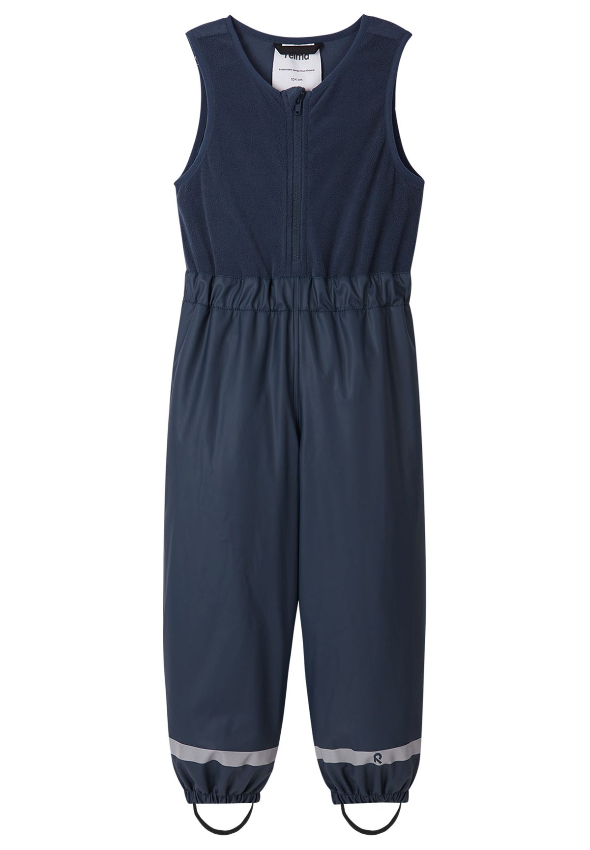 Reima gefütterte Kinder Regenhose / Matschhose Loiske dunkelblau