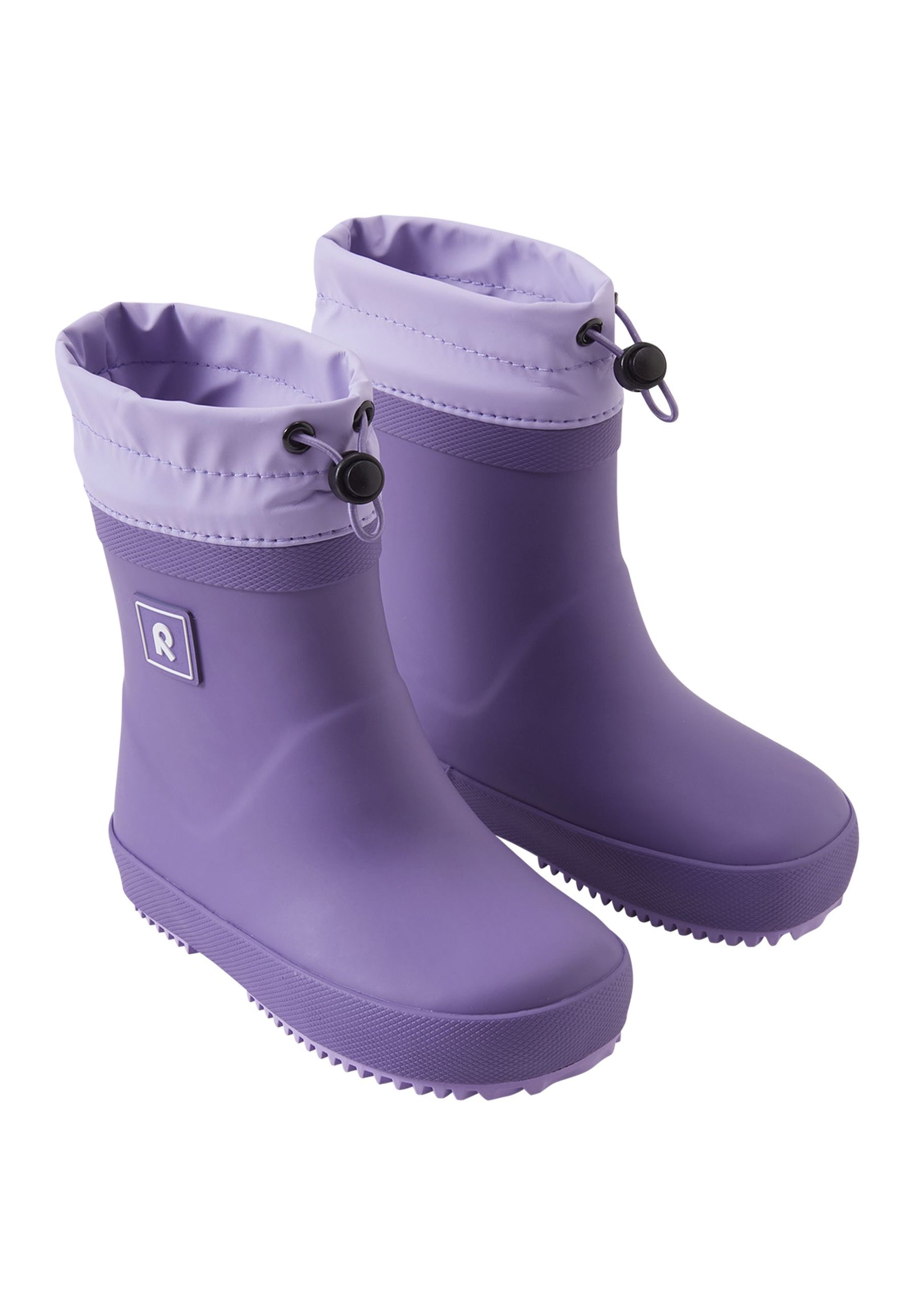 Reima gefütterter Kinder Barfuss-Gummistiefel Ankka-Thermo lila