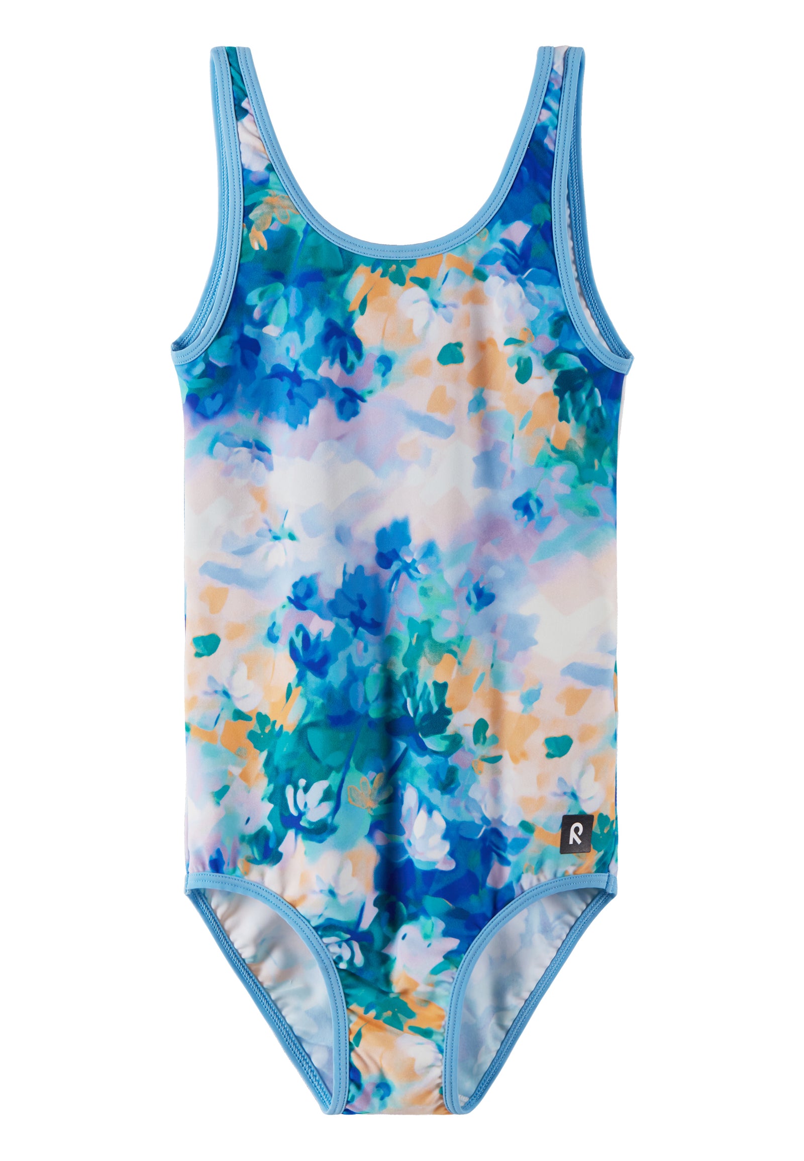 REIMA Kinder Badeanzug / Schwimmanzug Uimaan 5200148 6972 blau-llila
