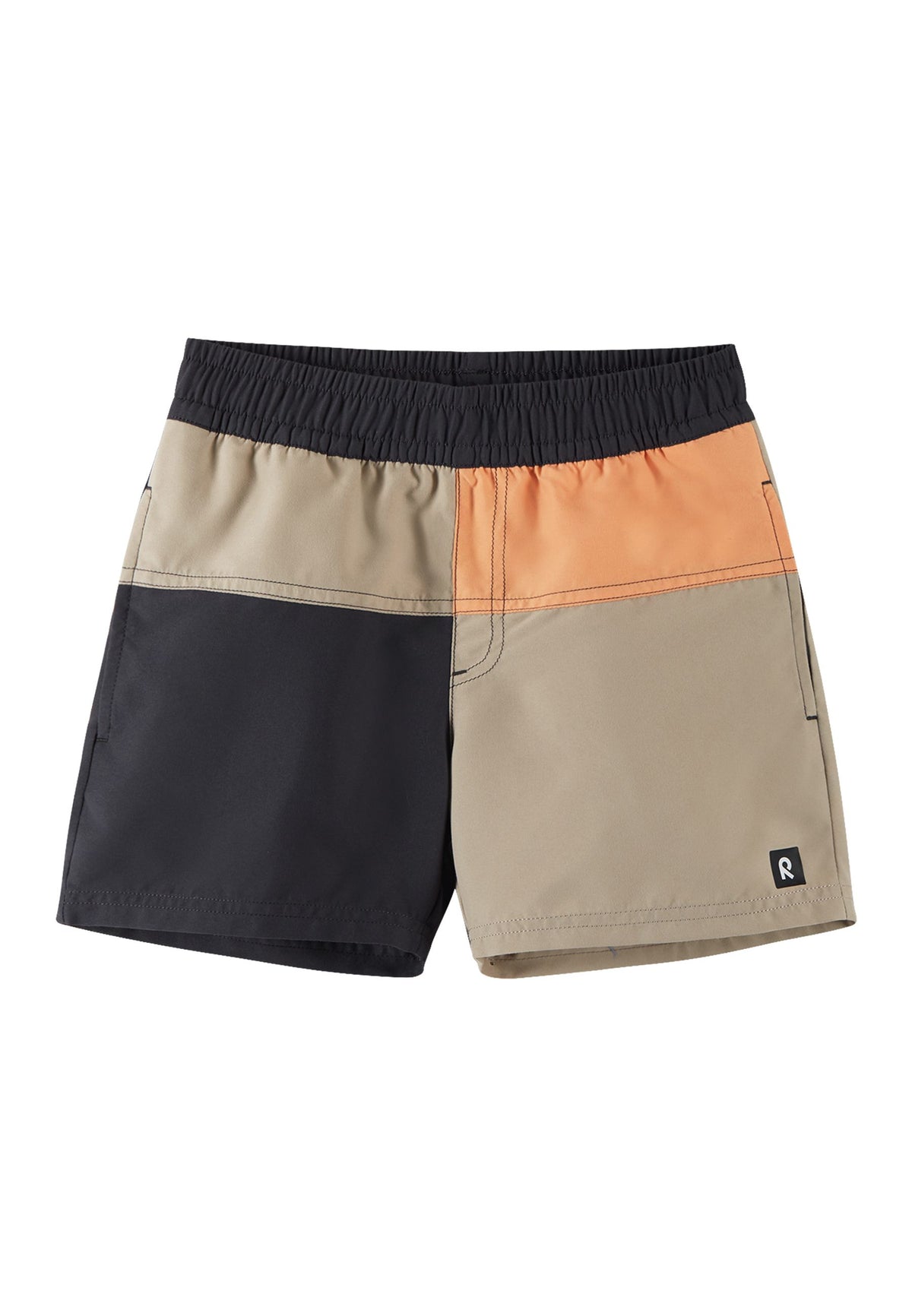 REIMA Kinder Badehose Palmu 5200157B 9780 schwarz beige