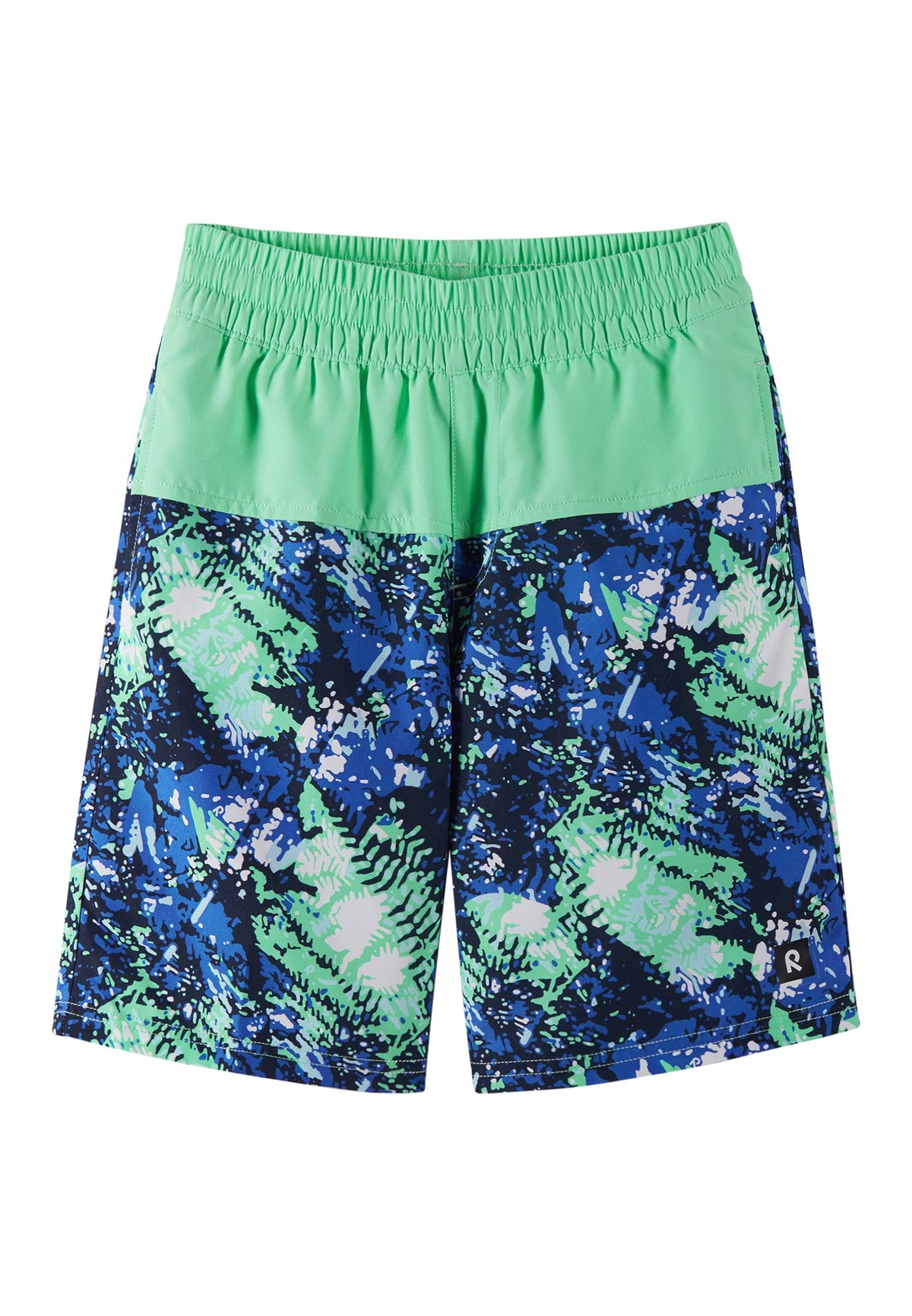 REIMA Kinder UV50+ Sonnenschutz Badeshorts Badehose Papaija grün 5200155C 87A1