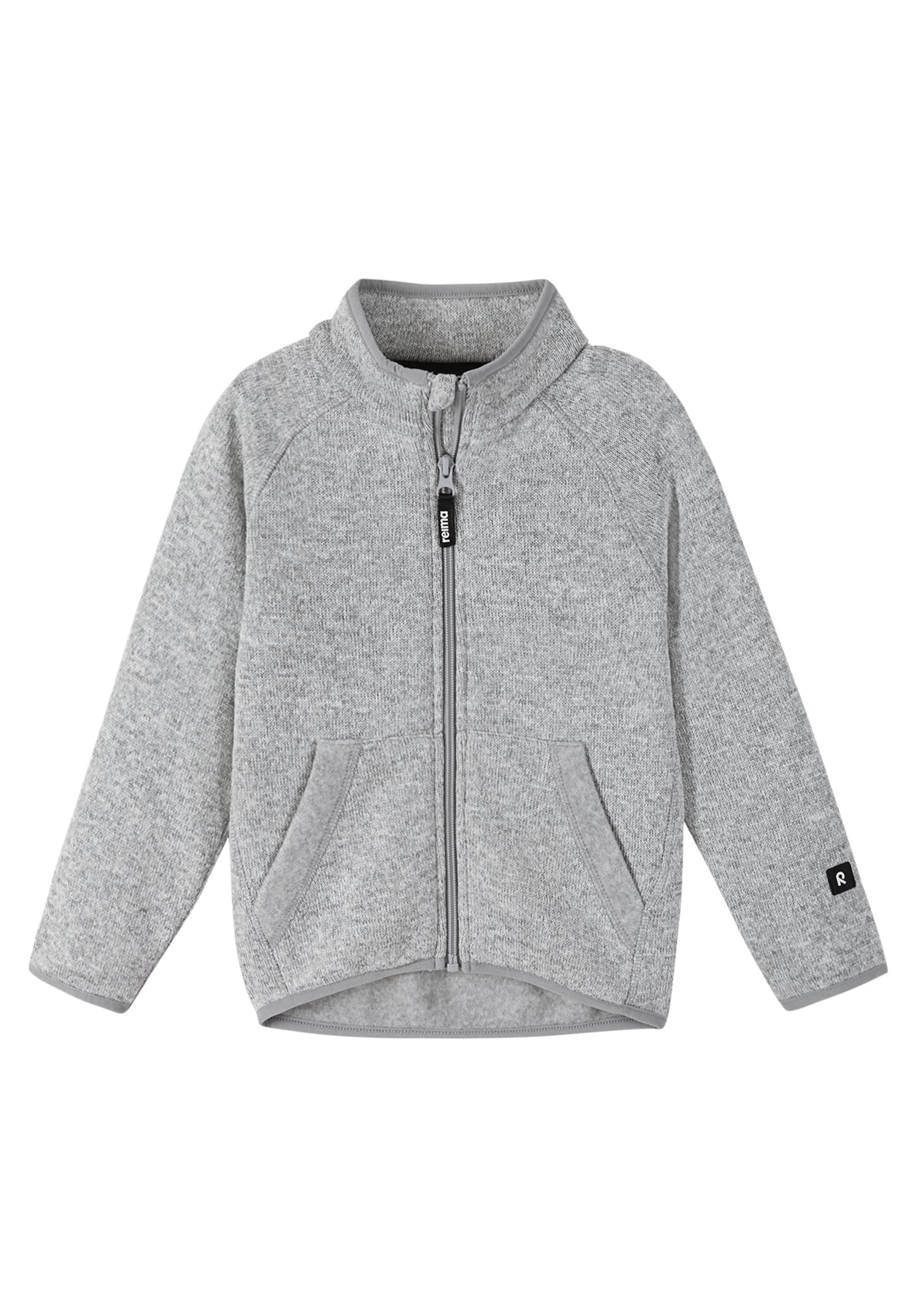 REIMA Kinder Fleecejacke Hopper grau