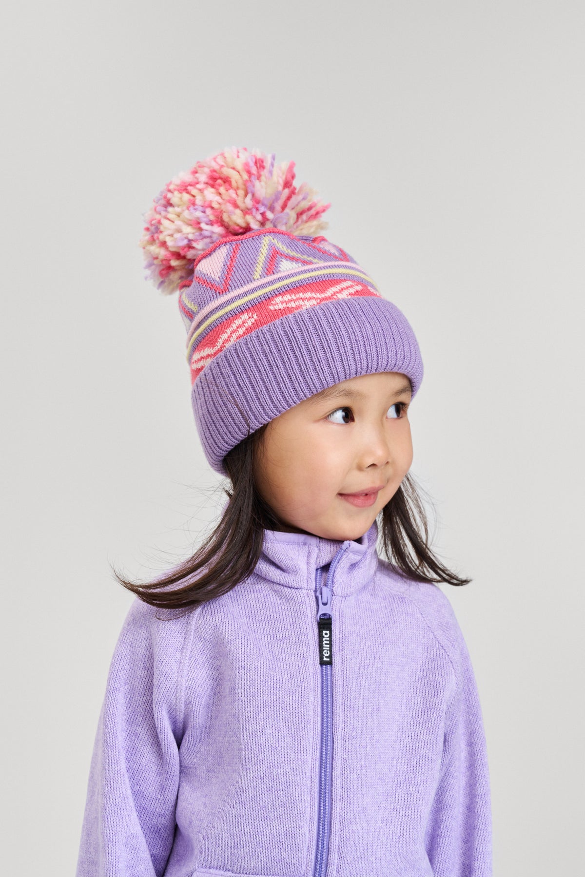 Reima Kinder Fleecejacke Hopper lila