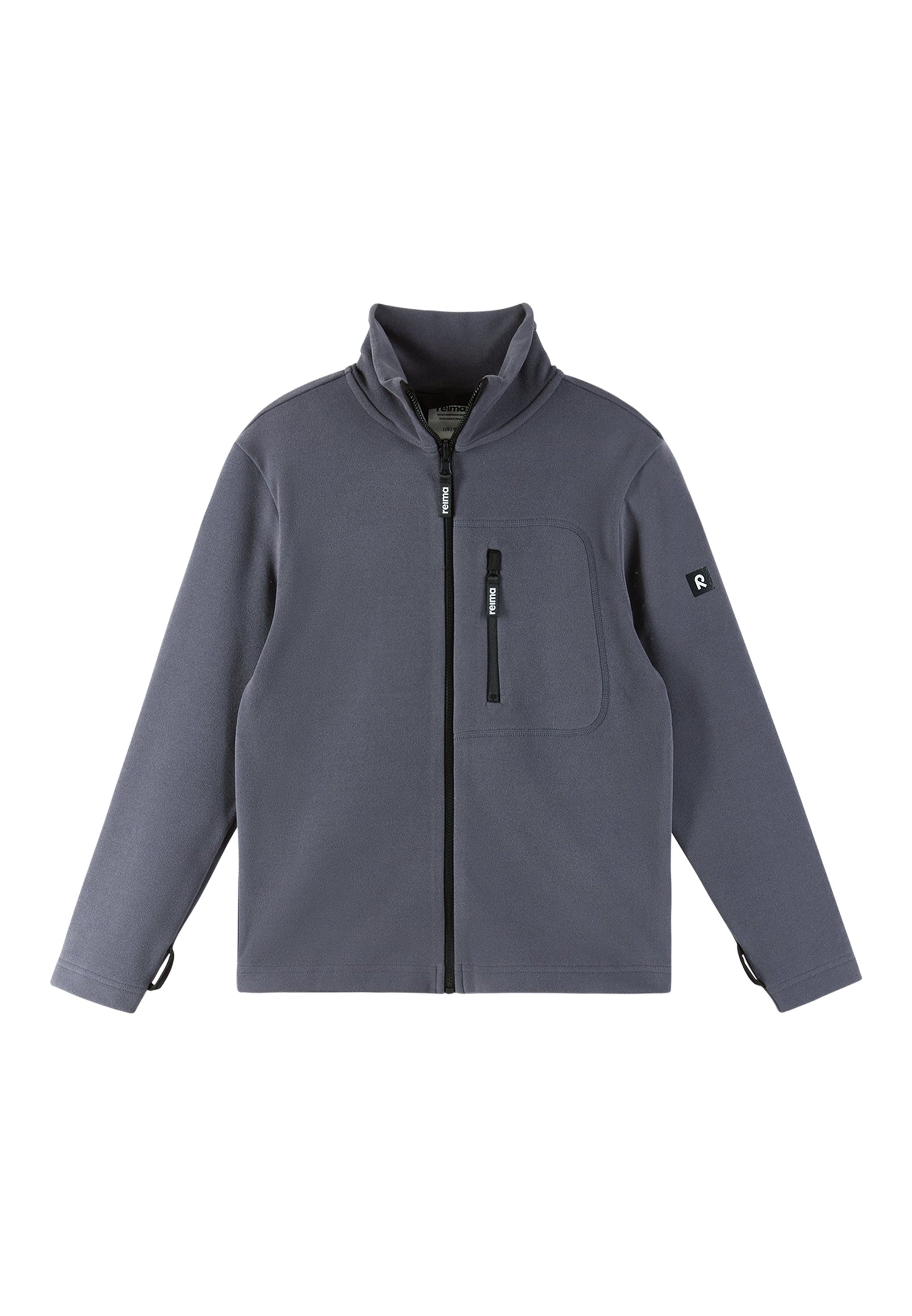 Reima Kinder Fleecejacke Iisisti schwarz