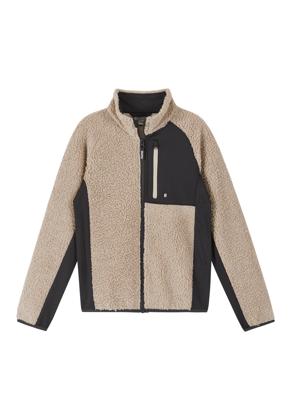 Reima Kinder Plüschjacke / Teddyjacke Puhku beige