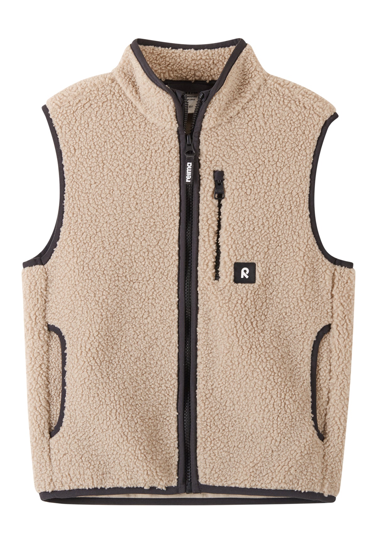Reima Kinder Fleeceweste Turina beige