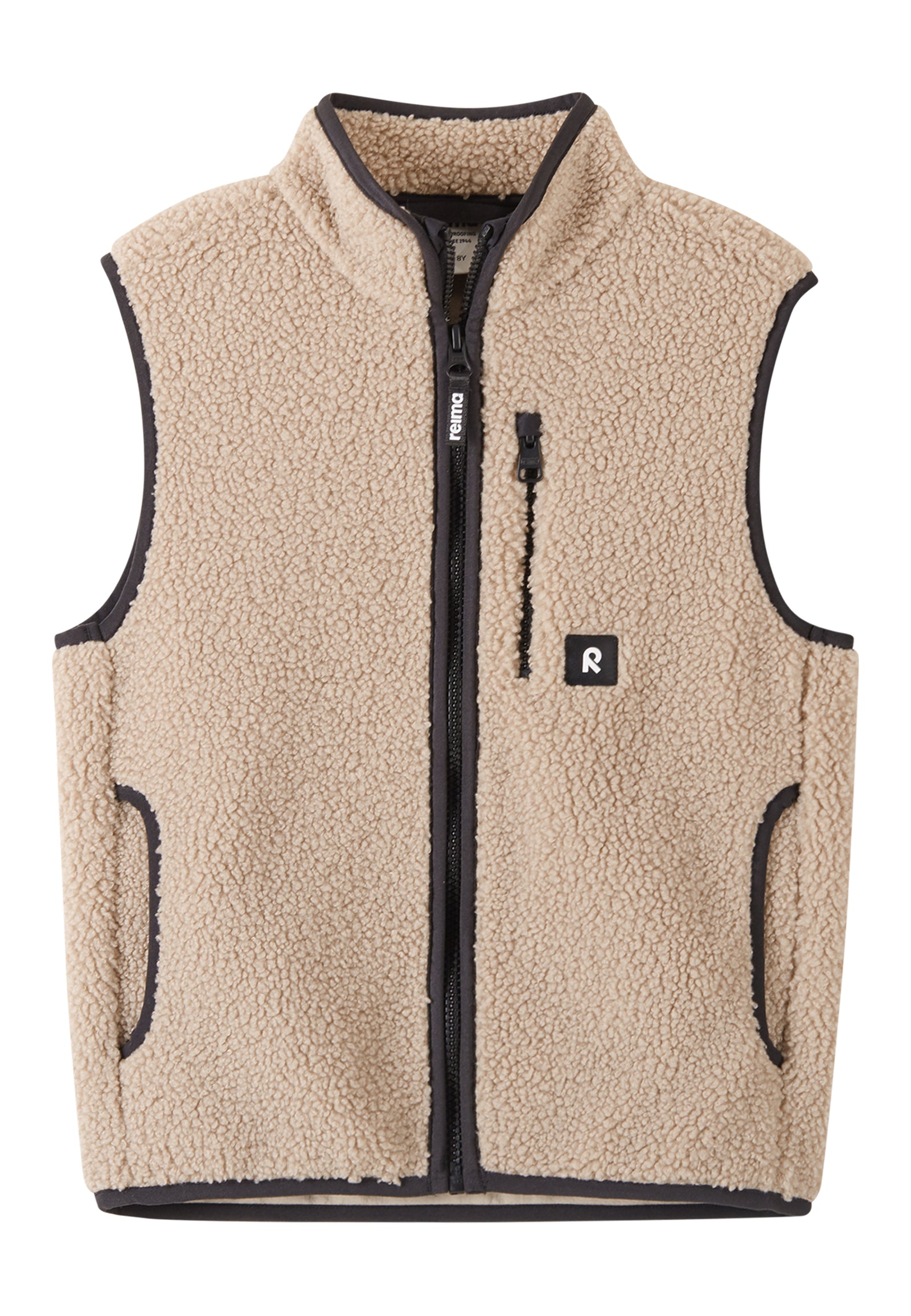 Reima Kinder Fleeceweste Turina beige