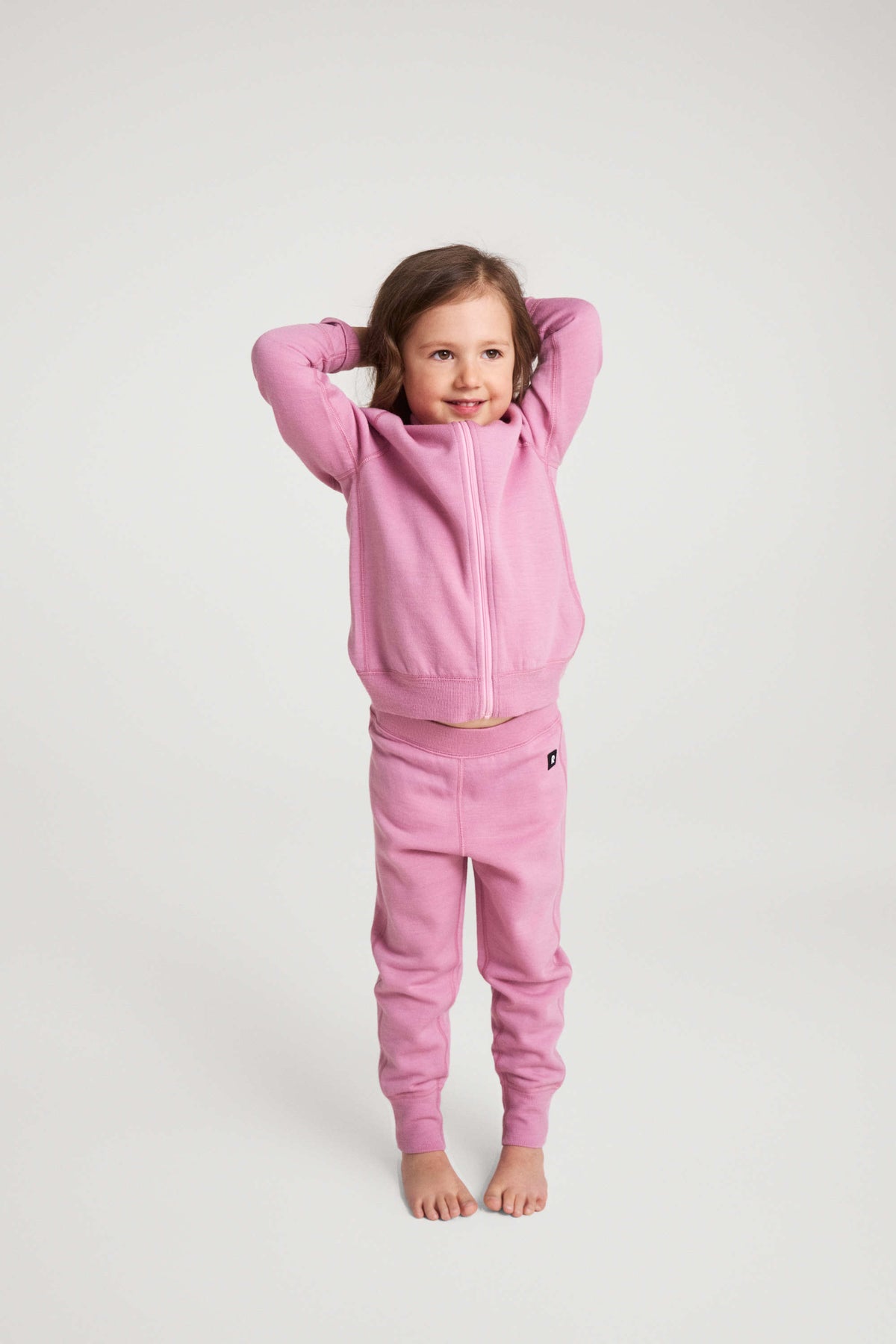 Reima Kinder Merinohose Misam rosa
