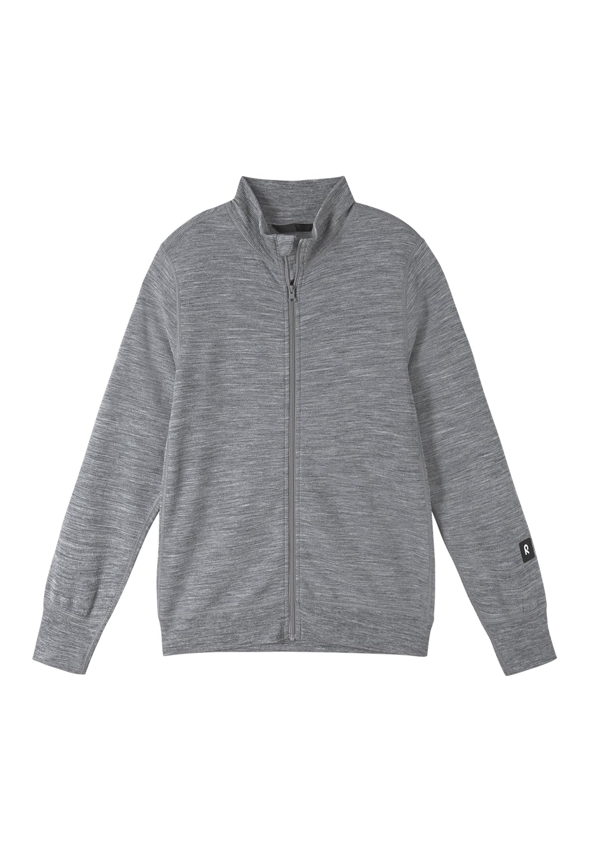 REIMA Kinder Fleecejacke Merino / Merinojacke  Mahin grau