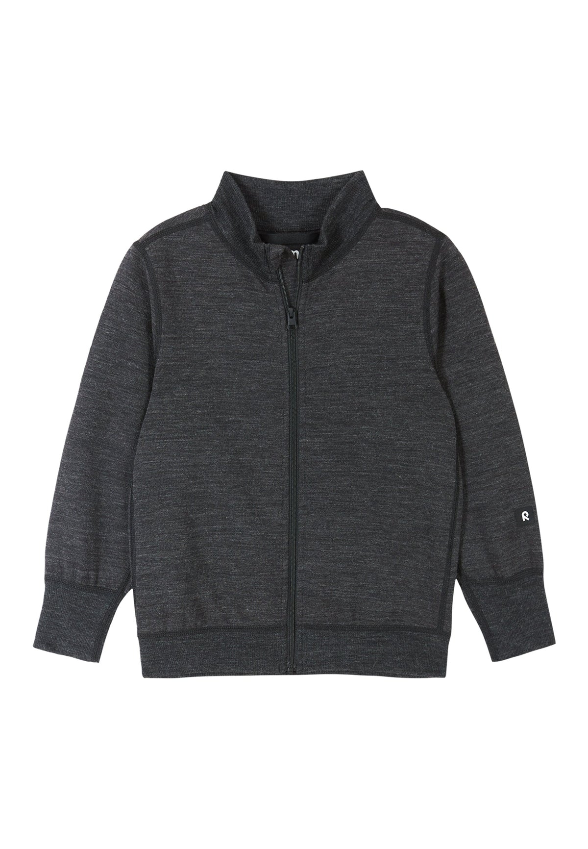 REIMA Kinder Fleecejacke Merino / Merinojacke  Mahin schwarz