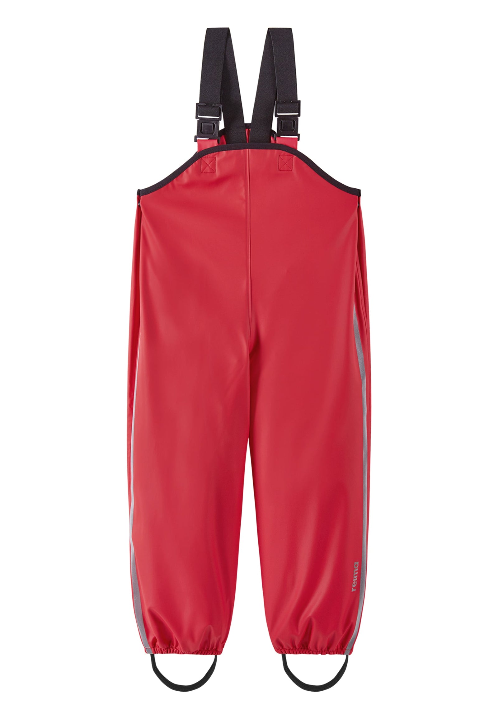 REIMA Kinder Regenhose / Matschhose mit Träger Lammikko rot 