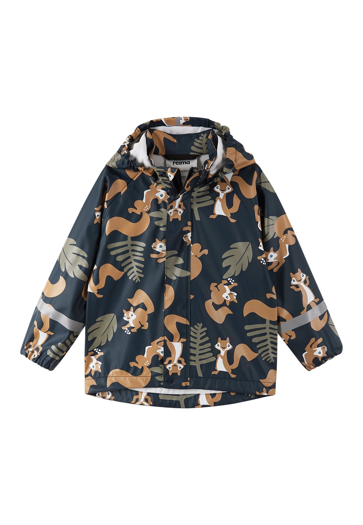 REIMA Kinder Matschjacke / Regenjacke Vesi blau Eichhörnchen