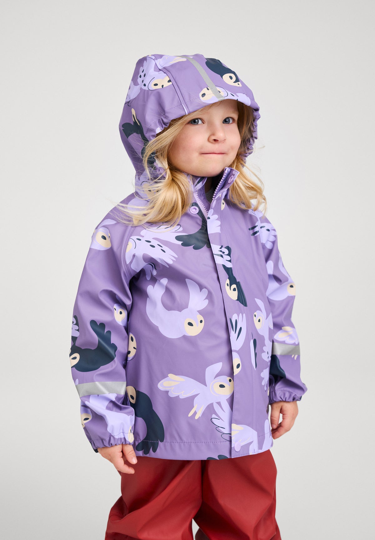 Reima Kinder Regenjacke / Matschjacke Vesi lila