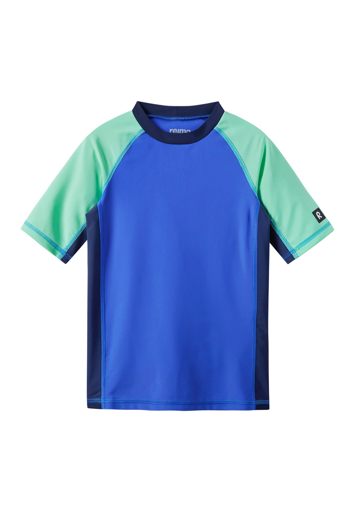 REIMA Kinder UV-Shirt / Badeshirt Schwimmshirt Uiva grün/blau 5200149G 66A0