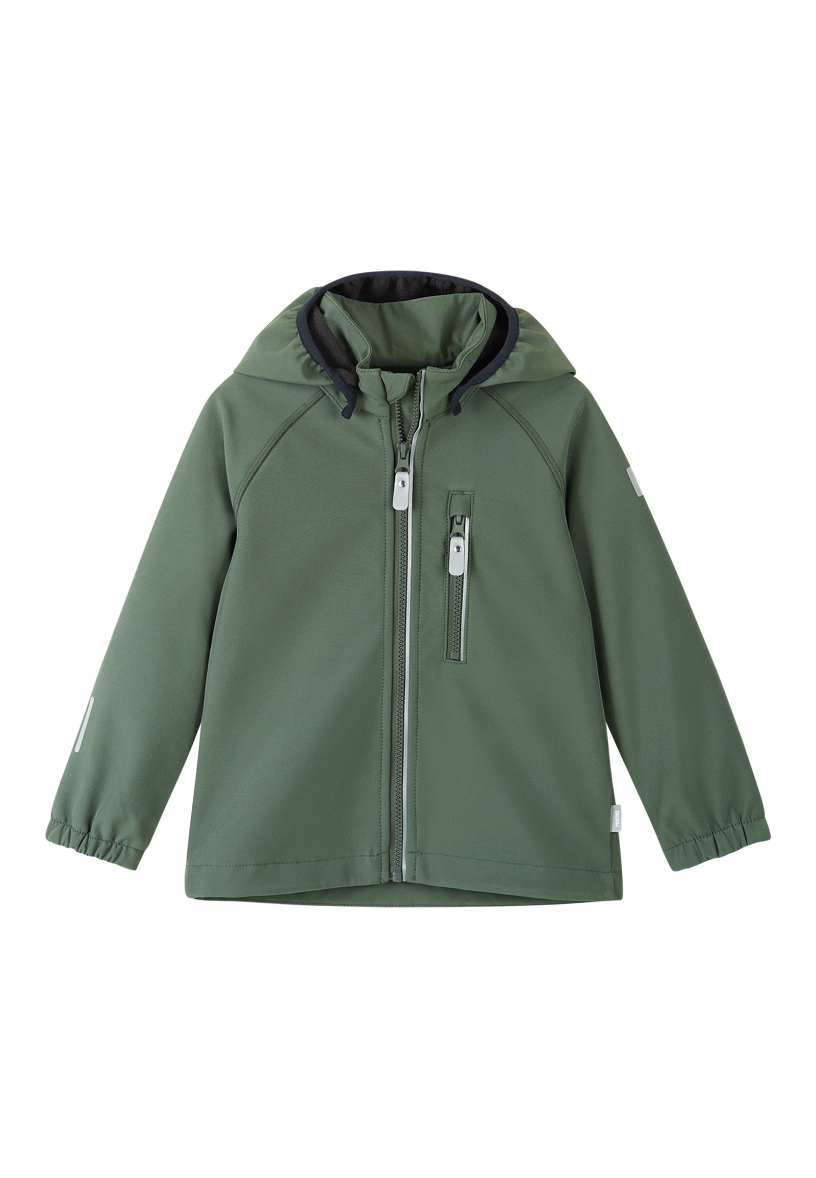 REIMA Kinder Softshell Jacke Vantti grün
