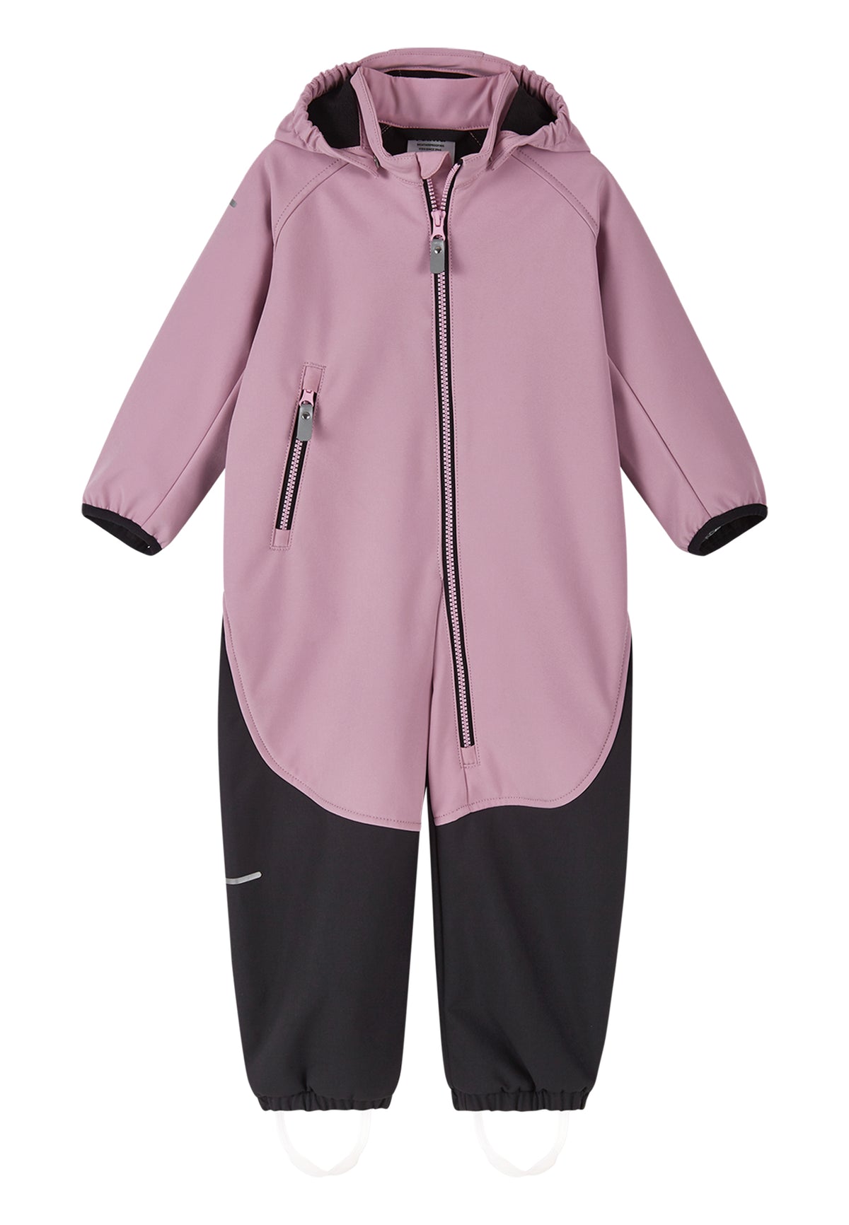 REIMA Kinder Softshell Overall Anzug Mjosa rosa/pink