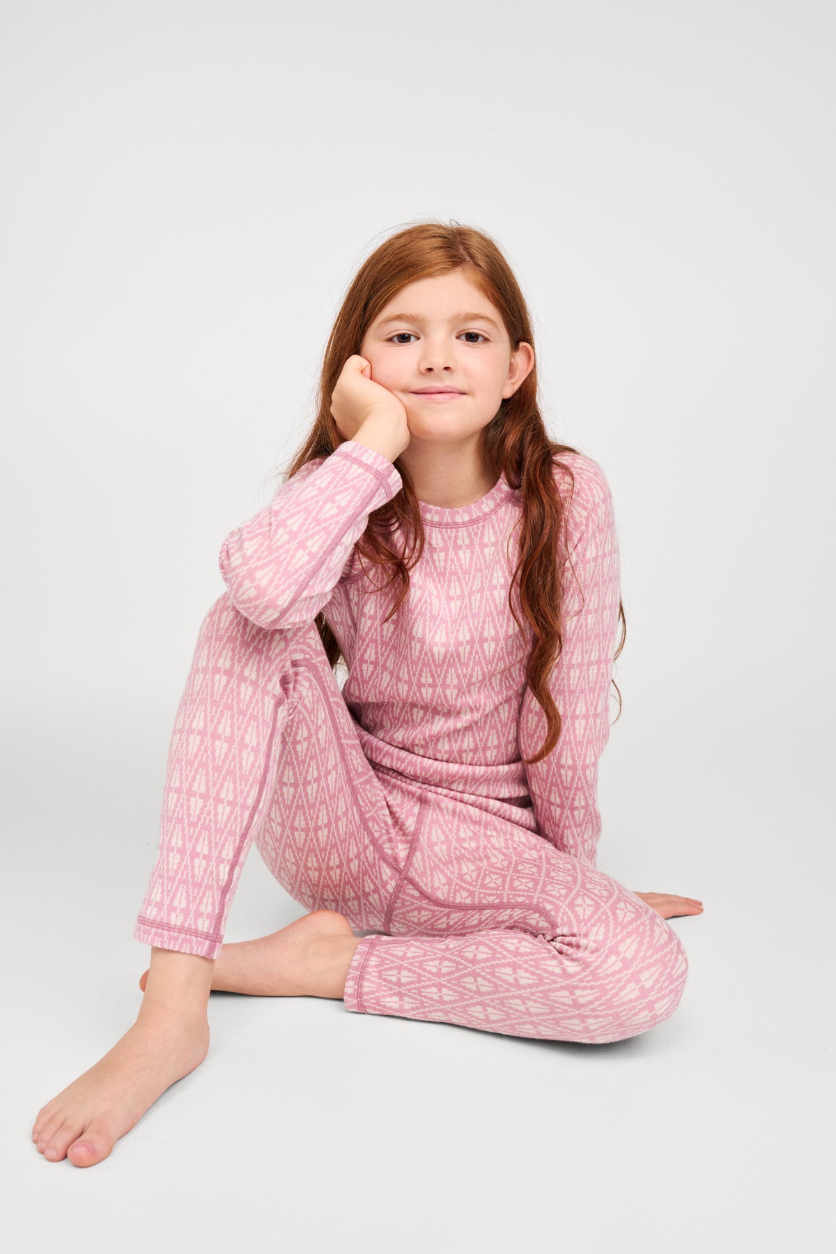 Reima Kinder Thermowäsche-Set Taival rosa