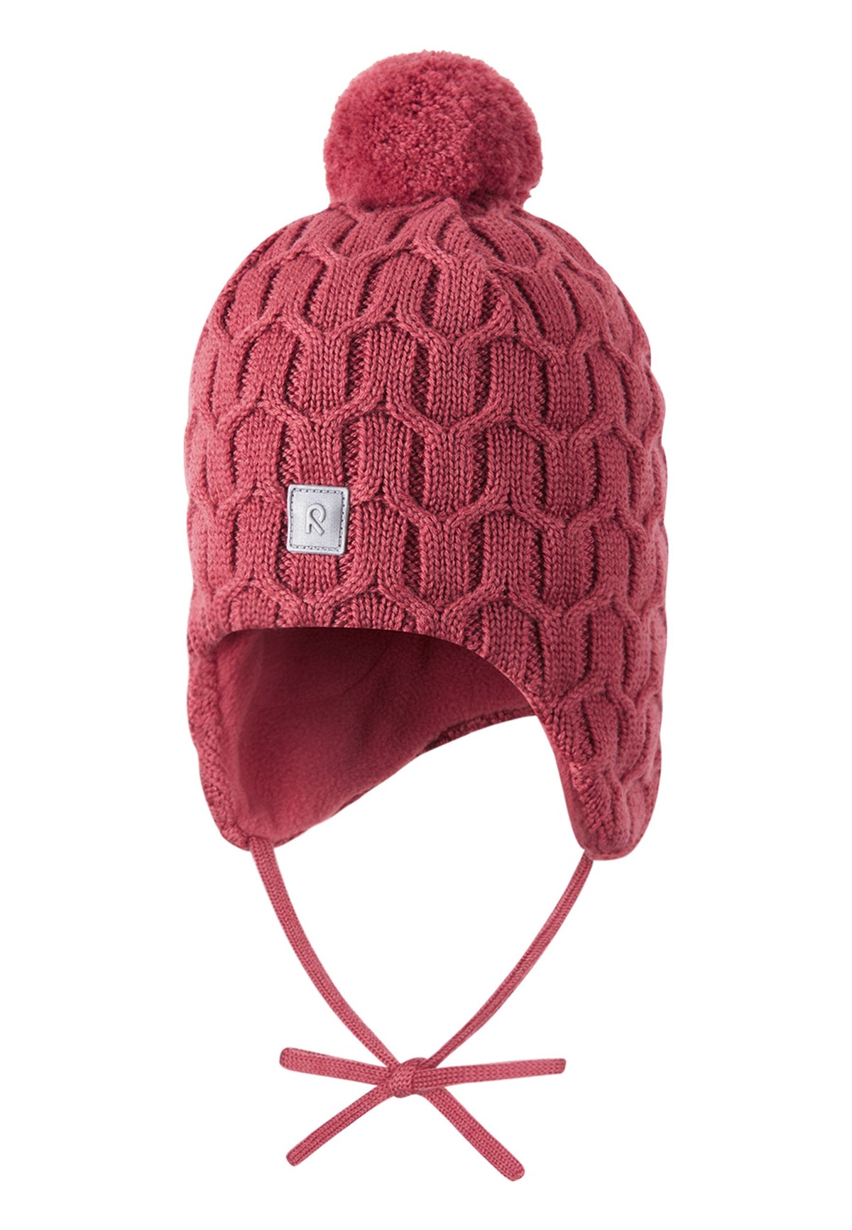 Reima Kinder Wintermütze Merino Nunavut rot