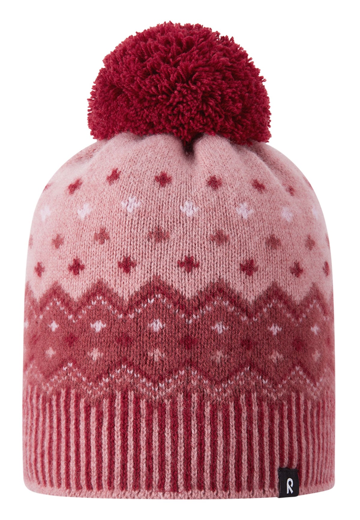 Reima Kinder Wintermütze Pohjoinen rosa