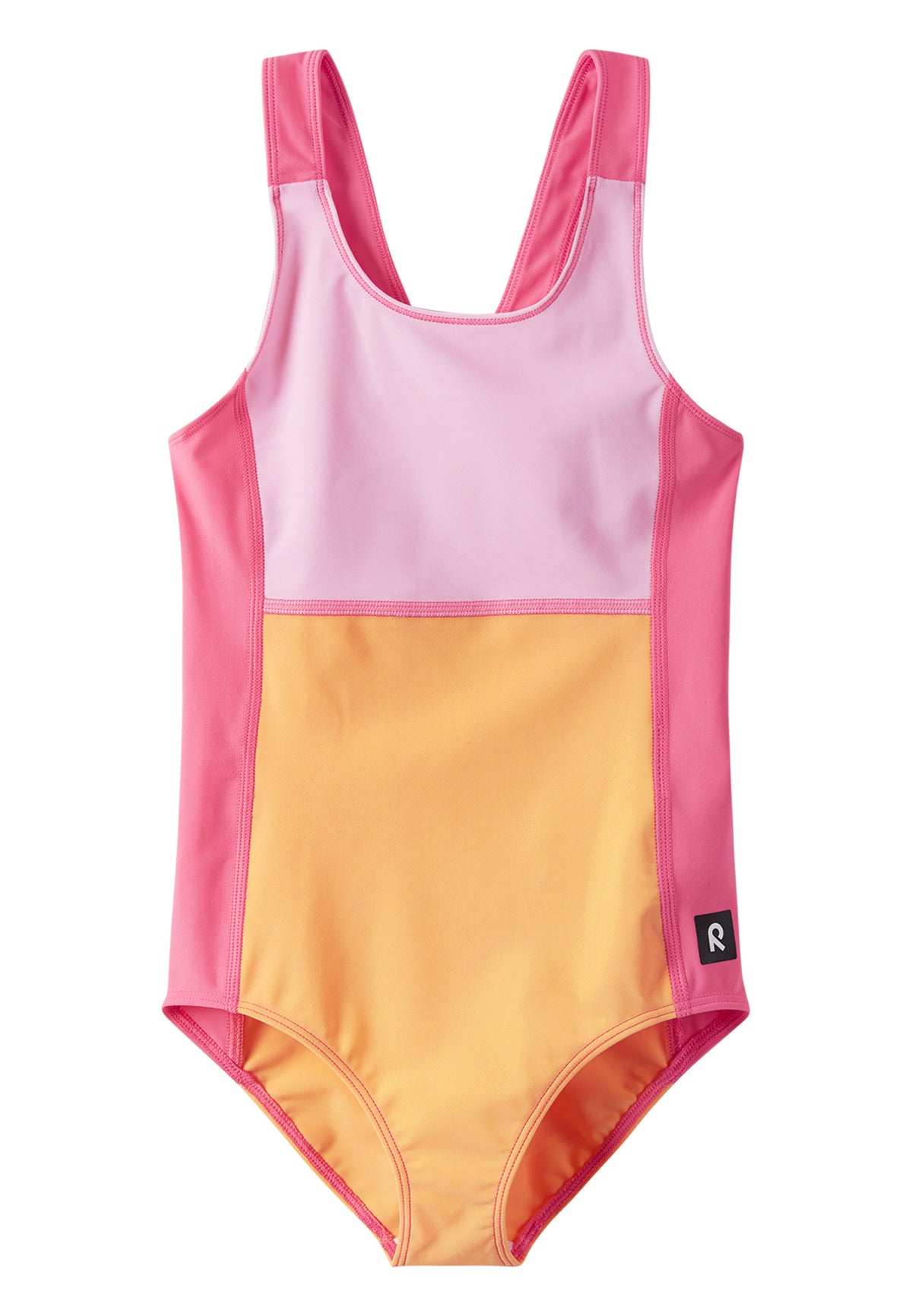 REIMA Mädchen Badeanzug / Schwimmanzug Ulappa 5200482A 26C0 rosa-apricot