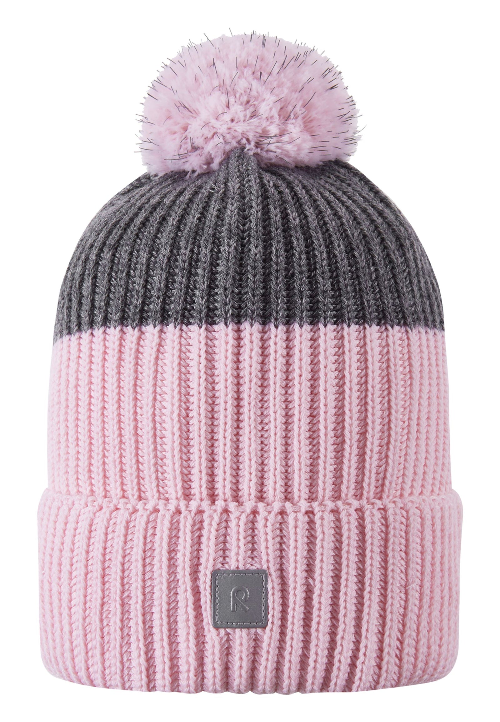 Reima reflektierende Mütze aus Woll-Mix Pilke rosa